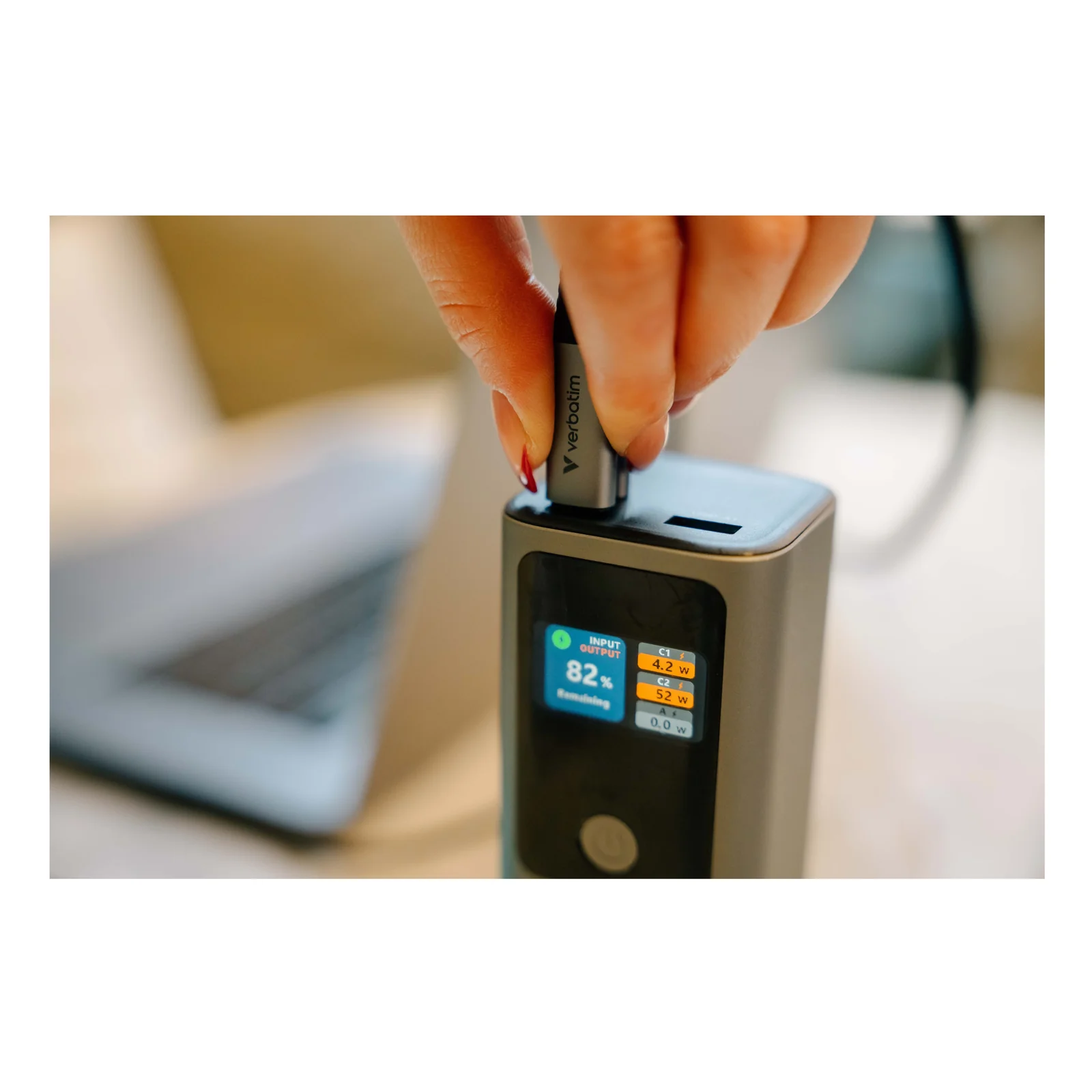 Verbatim 32269 banque d'alimentation électrique Lithium-Ion (Li-Ion) 27000 mAh Gris