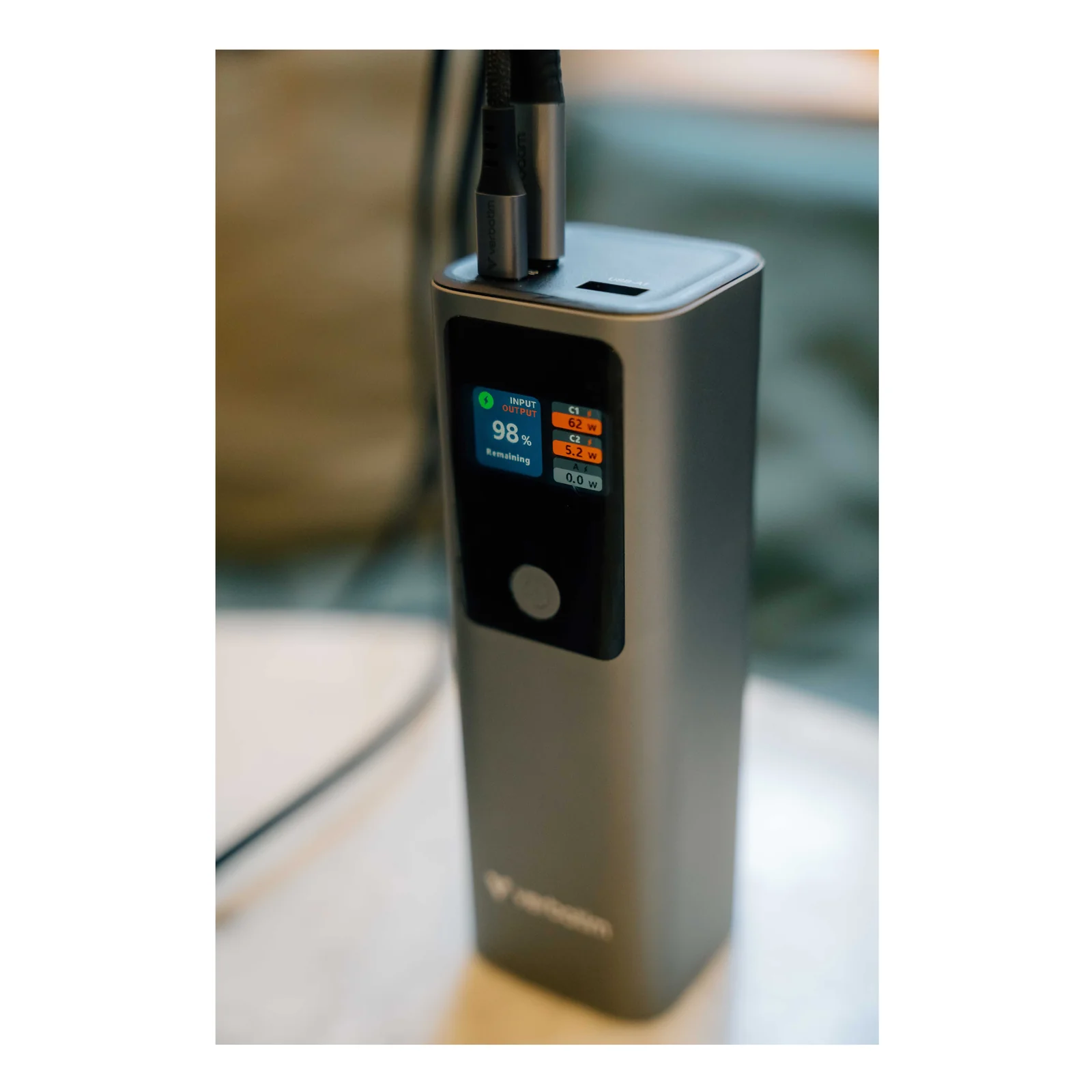 Verbatim 32269 banque d'alimentation électrique Lithium-Ion (Li-Ion) 27000 mAh Gris