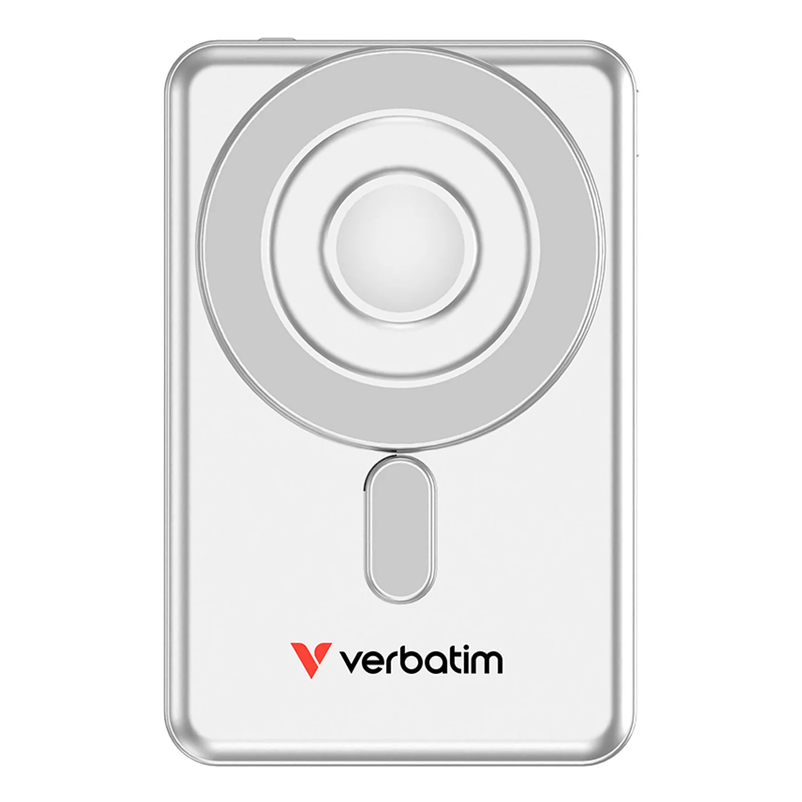 Verbatim 32276 banque d'alimentation électrique Lithium Polymère (LiPo) 5000 mAh Recharge sans fil Argent