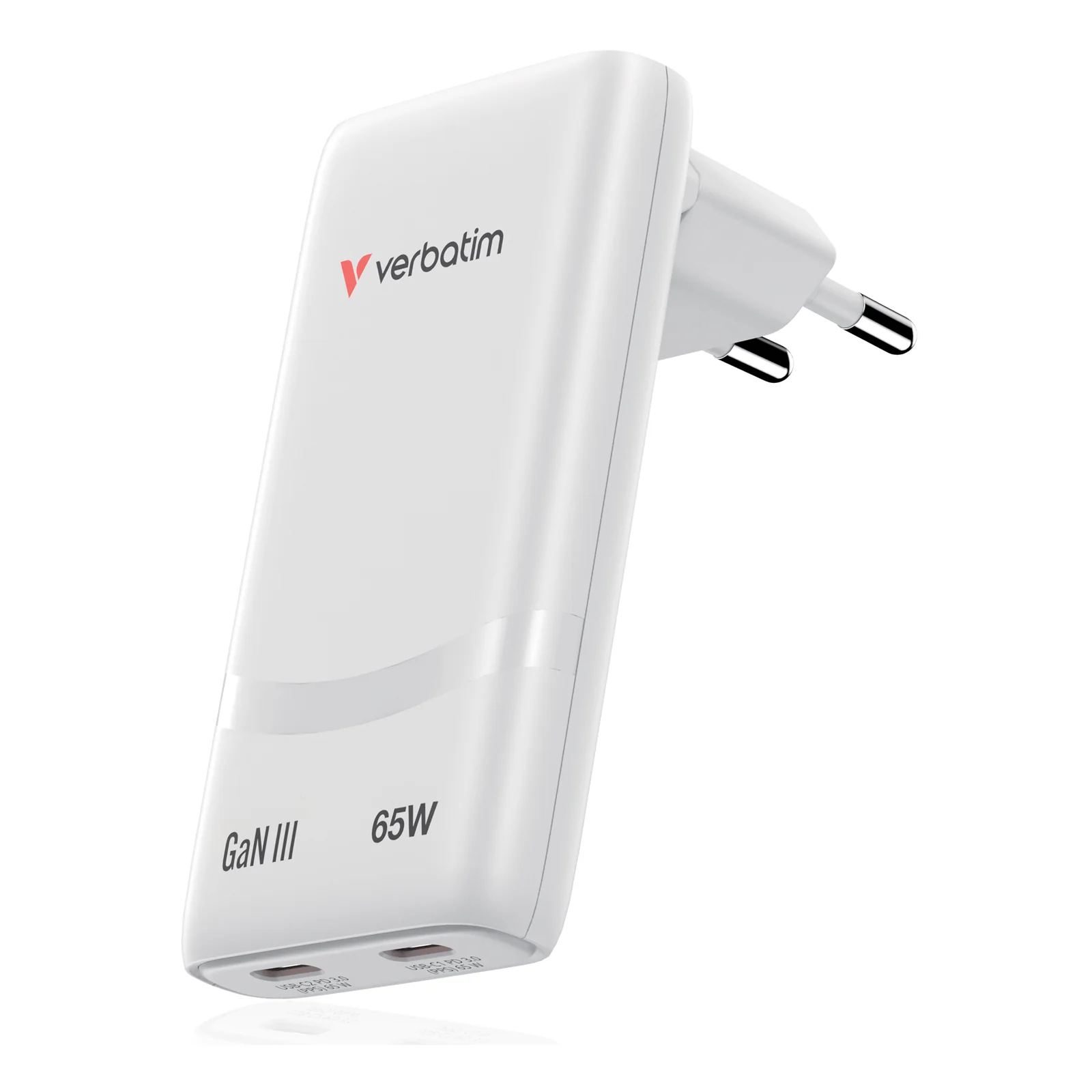 Verbatim 32355 chargeur d'appareils mobiles Ordinateur portable, Smartphone, Tablette Blanc Secteur Charge rapide Intérieure
