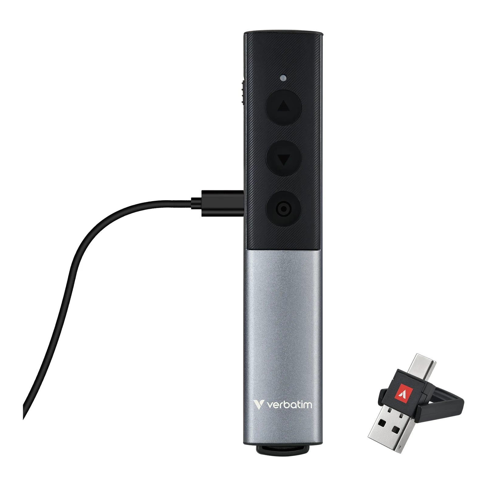 Verbatim 32366 télécommande RF Noir, Argent