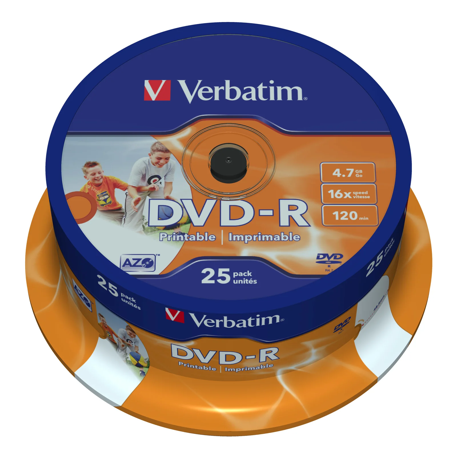 43538 DVD vierge 4,7 Go DVD-R 25 pièce(s)