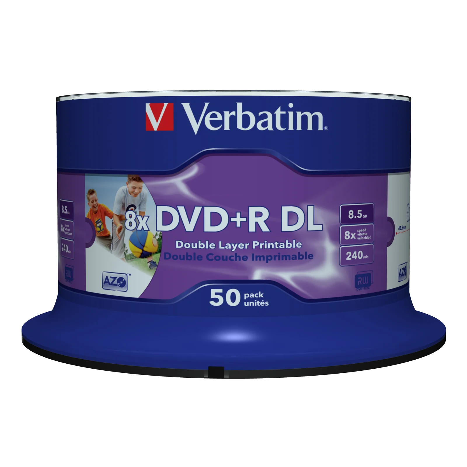 Verbatim 43703 DVD vierge 8,5 Go DVD-R 50 pièce(s)