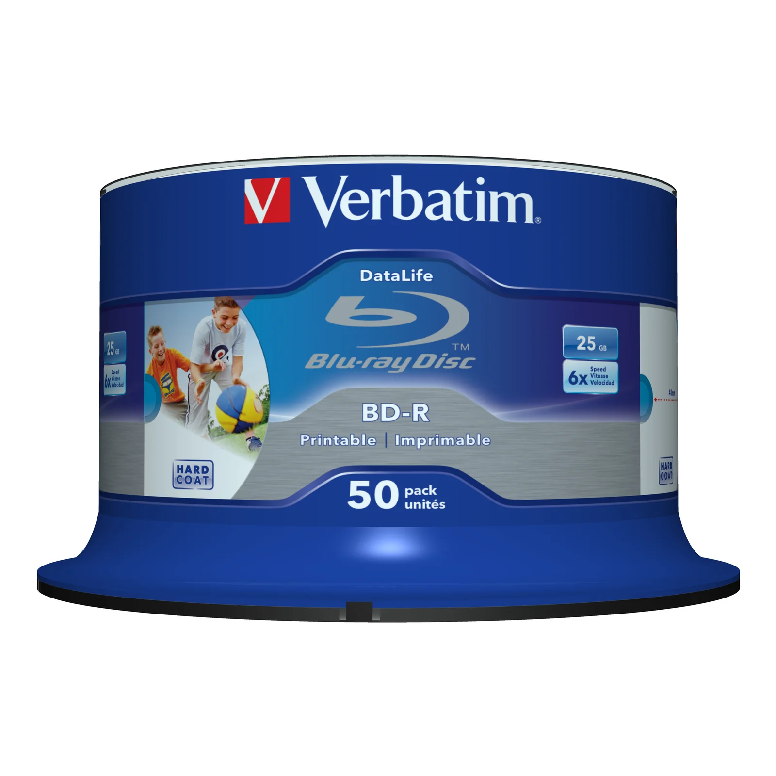 43812 disque vierge Blu-Ray BD-R 25 Go 50 pièce(s)