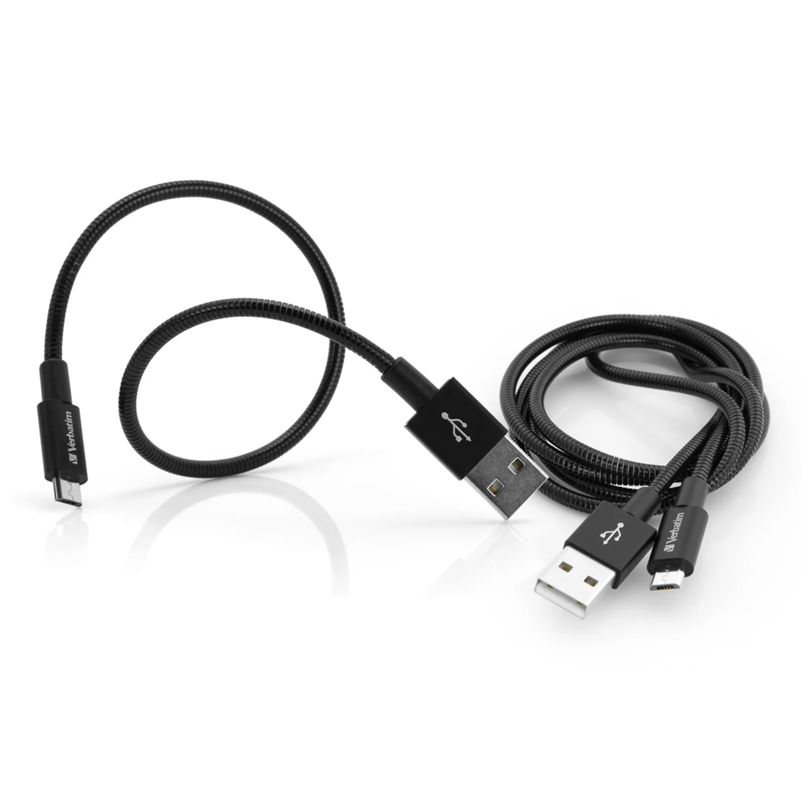48875 câble USB USB 3.2 Gen 1 (3.1 Gen 1) 1 m Micro-USB A USB A Noir