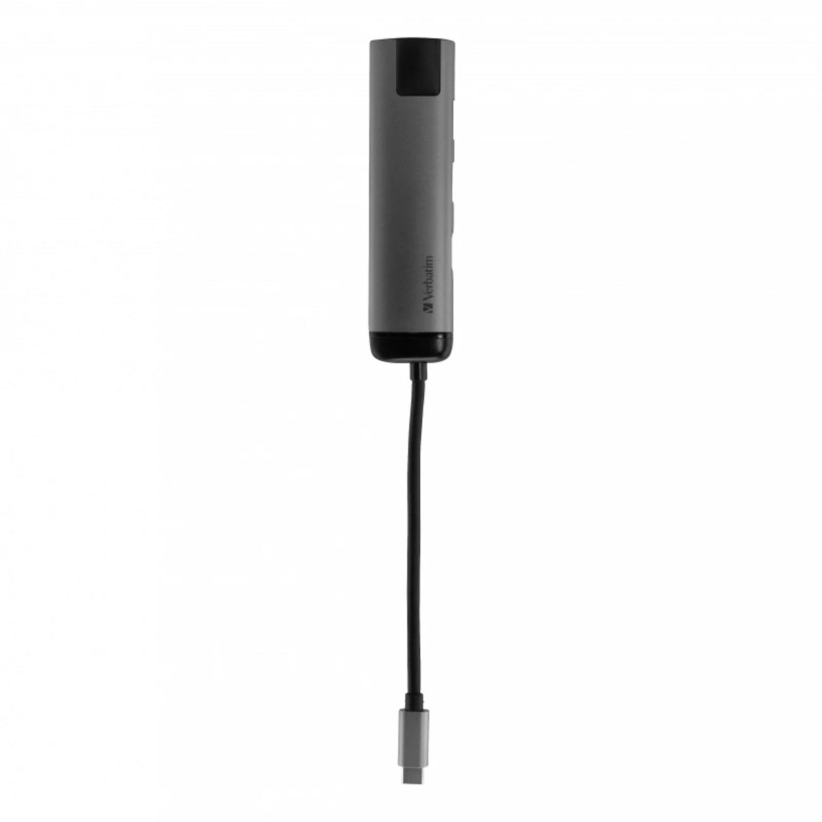 Verbatim 49141 station d'accueil USB 3.2 Gen 1 (3.1 Gen 1) Type-C Noir, Argent