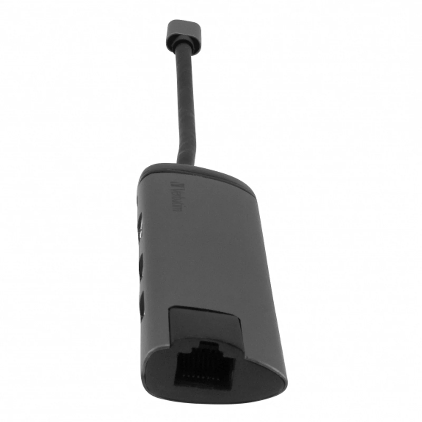 Verbatim 49141 station d'accueil USB 3.2 Gen 1 (3.1 Gen 1) Type-C Noir, Argent