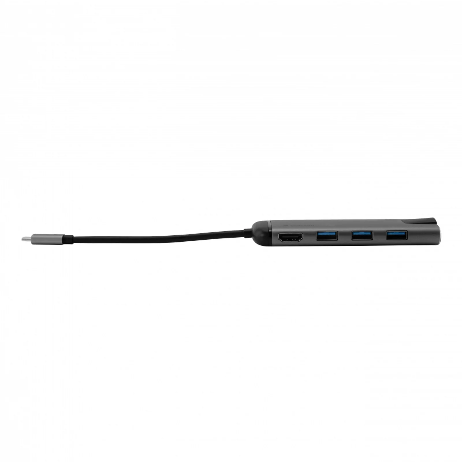 Verbatim 49142 station d'accueil USB 3.2 Gen 1 (3.1 Gen 1) Type-C Noir, Argent