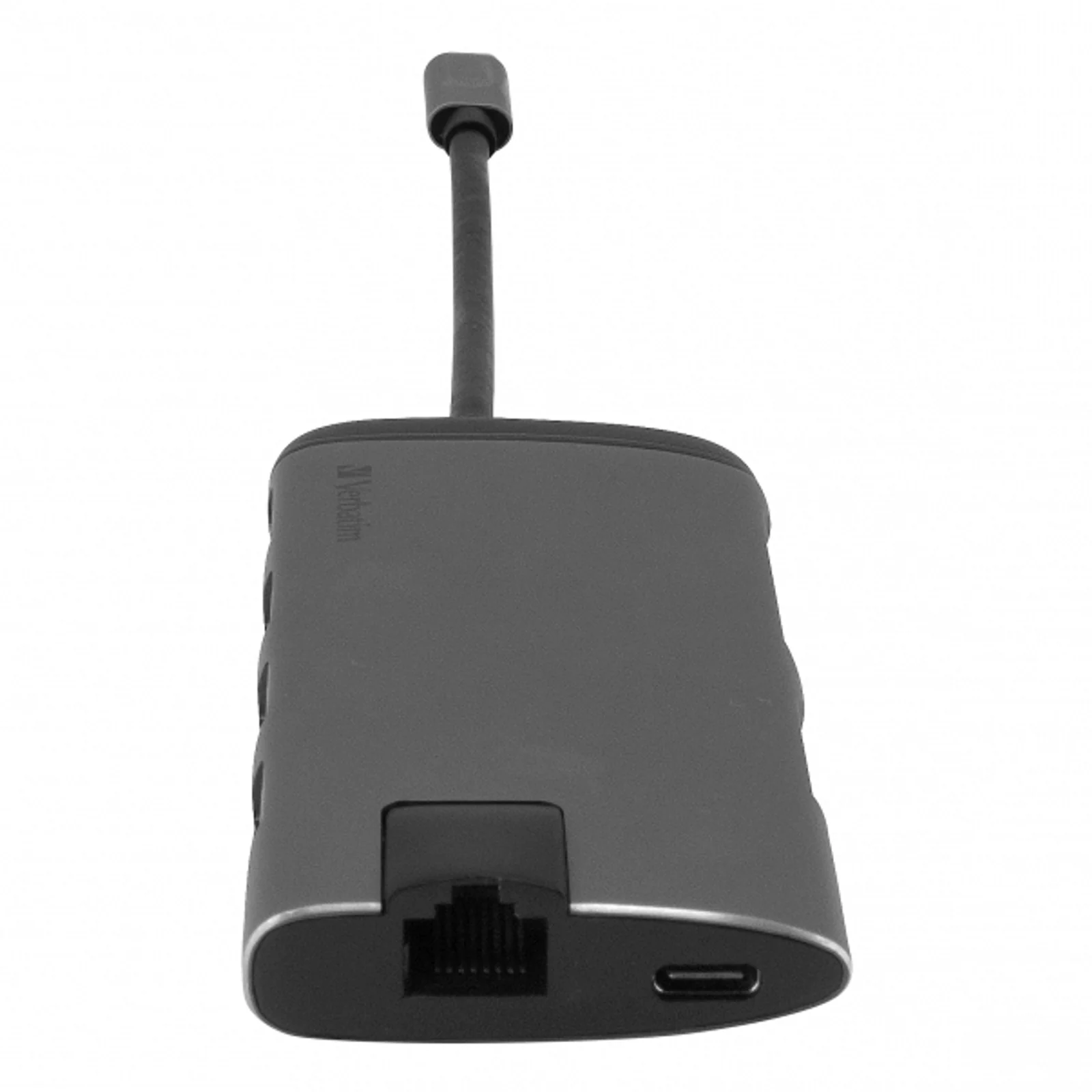 Verbatim 49142 station d'accueil USB 3.2 Gen 1 (3.1 Gen 1) Type-C Noir, Argent