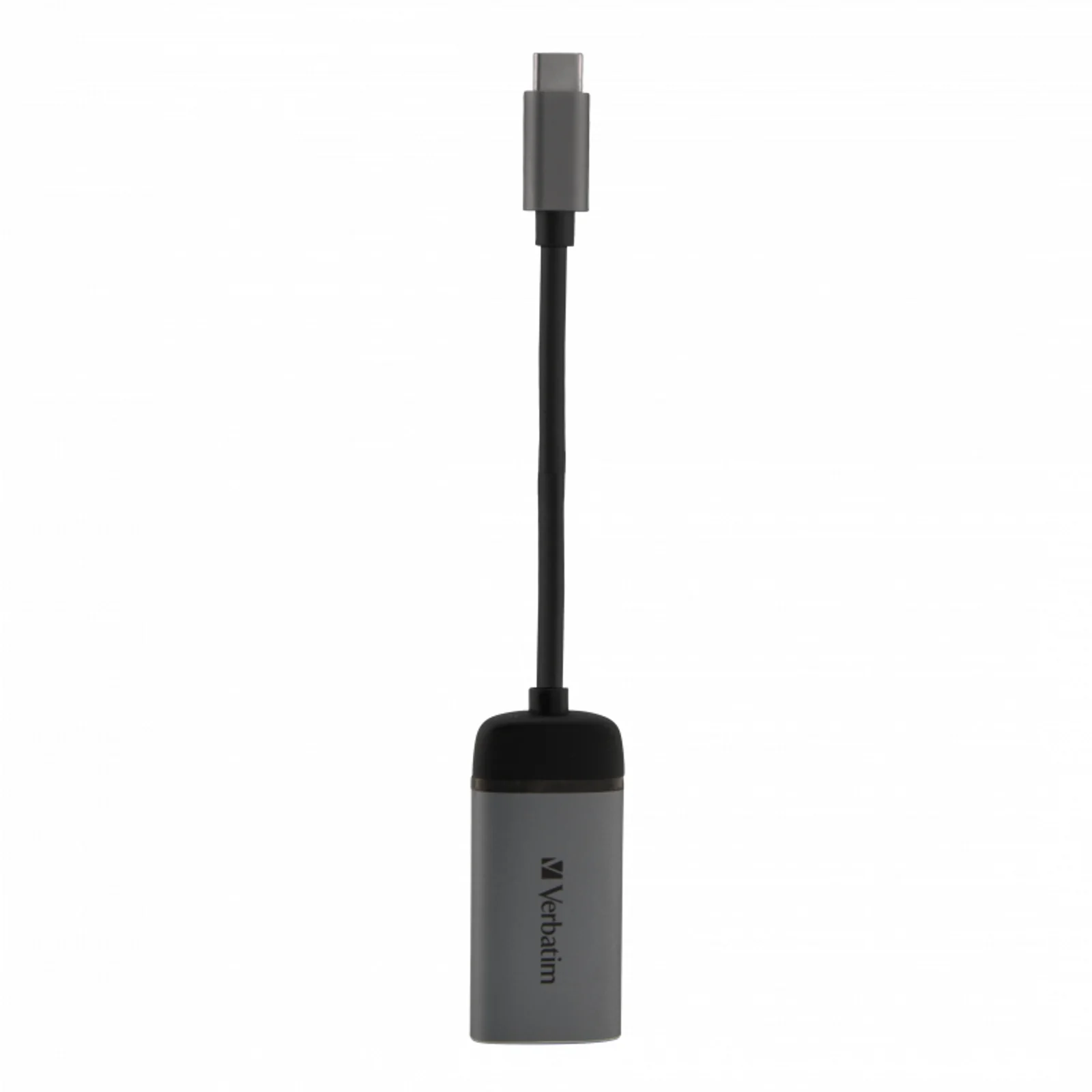 49143 câble vidéo et adaptateur 0,1 m USB Type-C HDMI Noir, Argent