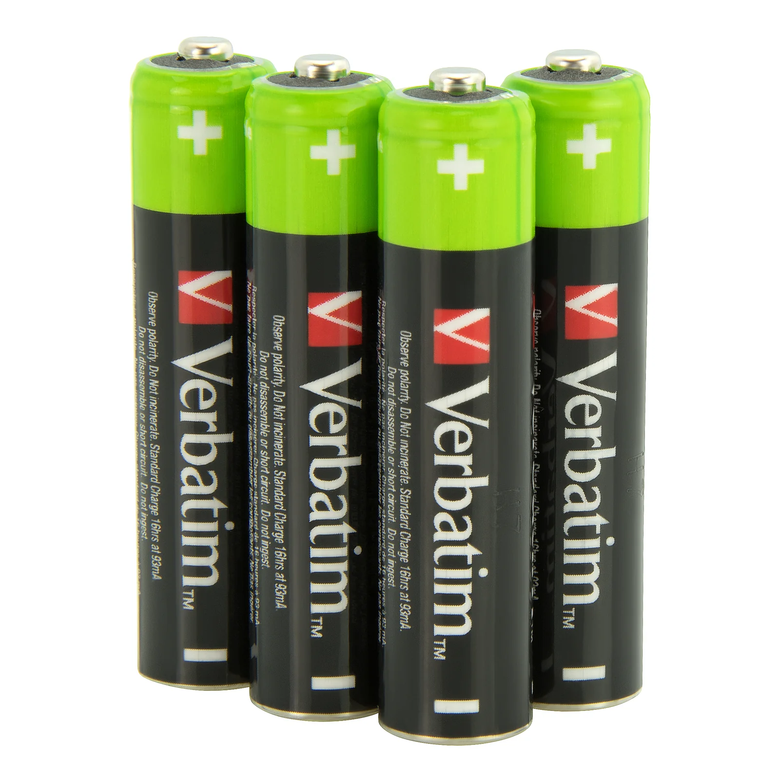 Verbatim 49514 pile domestique Batterie rechargeable AAA Hybrides nickel-métal (NiMH)
