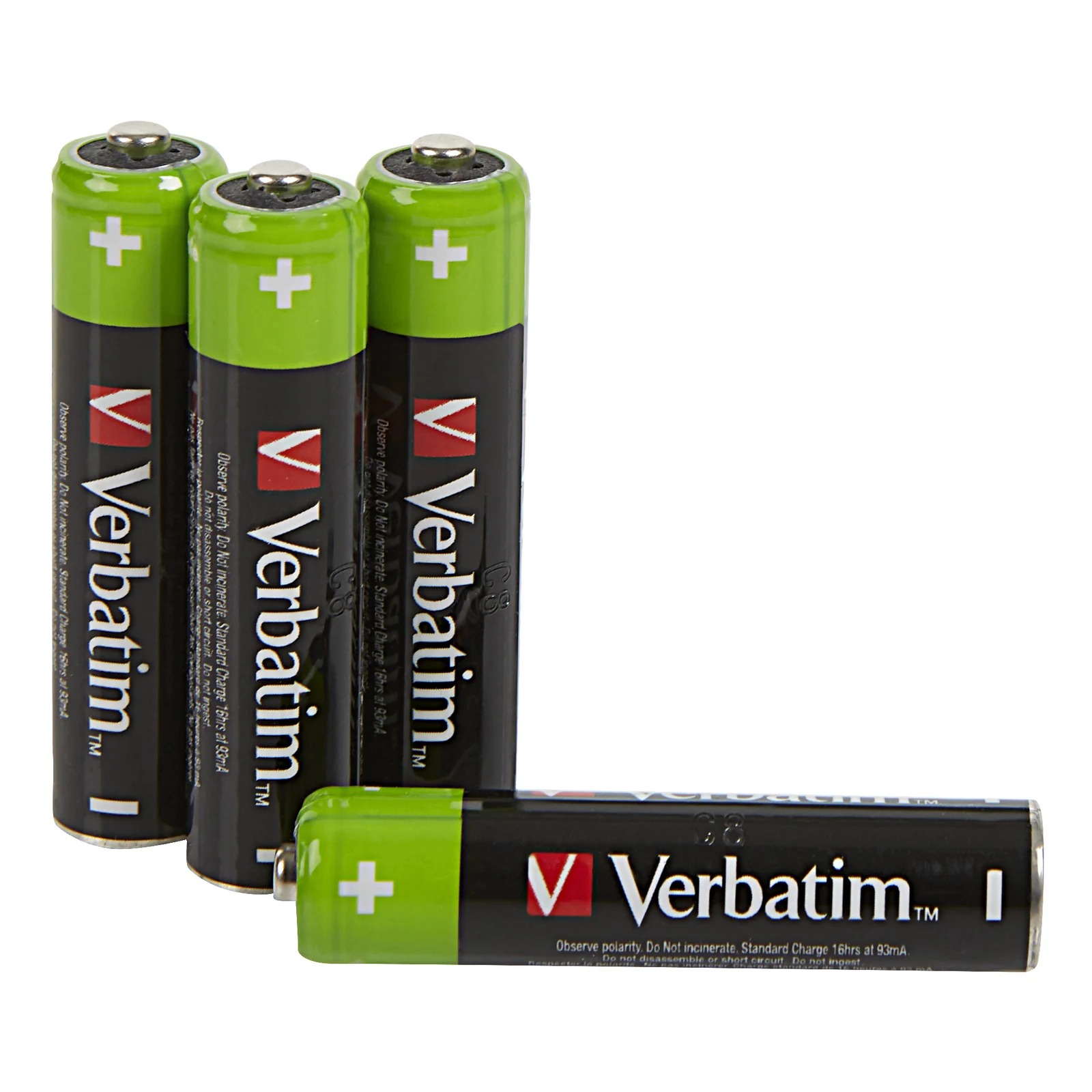 Verbatim 49514 pile domestique Batterie rechargeable AAA Hybrides nickel-métal (NiMH)