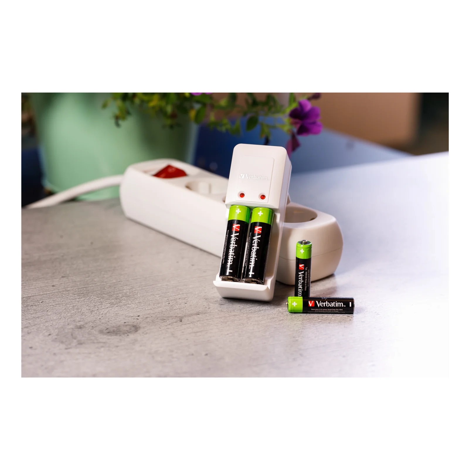 Verbatim 49517 pile domestique Batterie rechargeable AA Hybrides nickel-métal (NiMH)