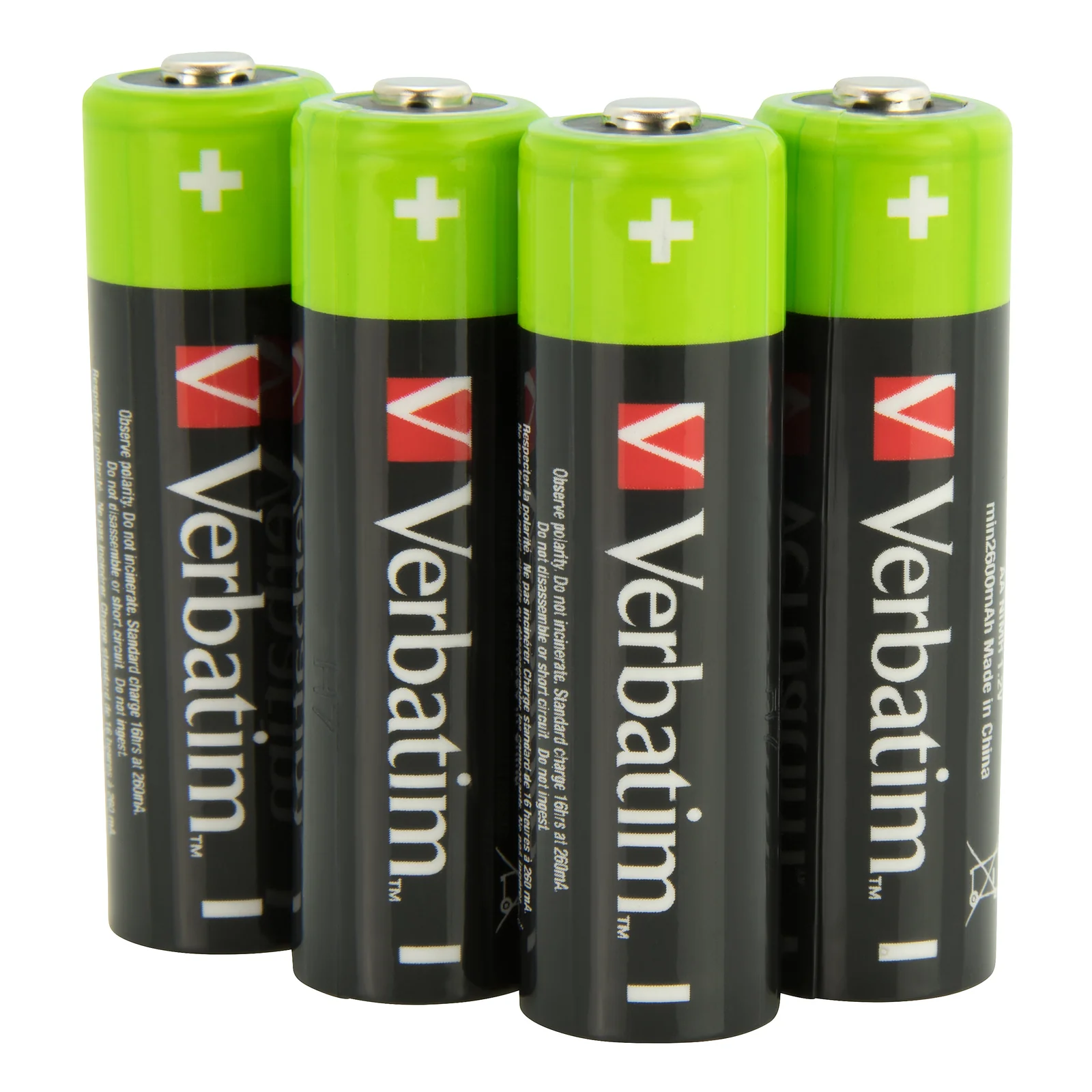 Verbatim 49517 pile domestique Batterie rechargeable AA Hybrides nickel-métal (NiMH)