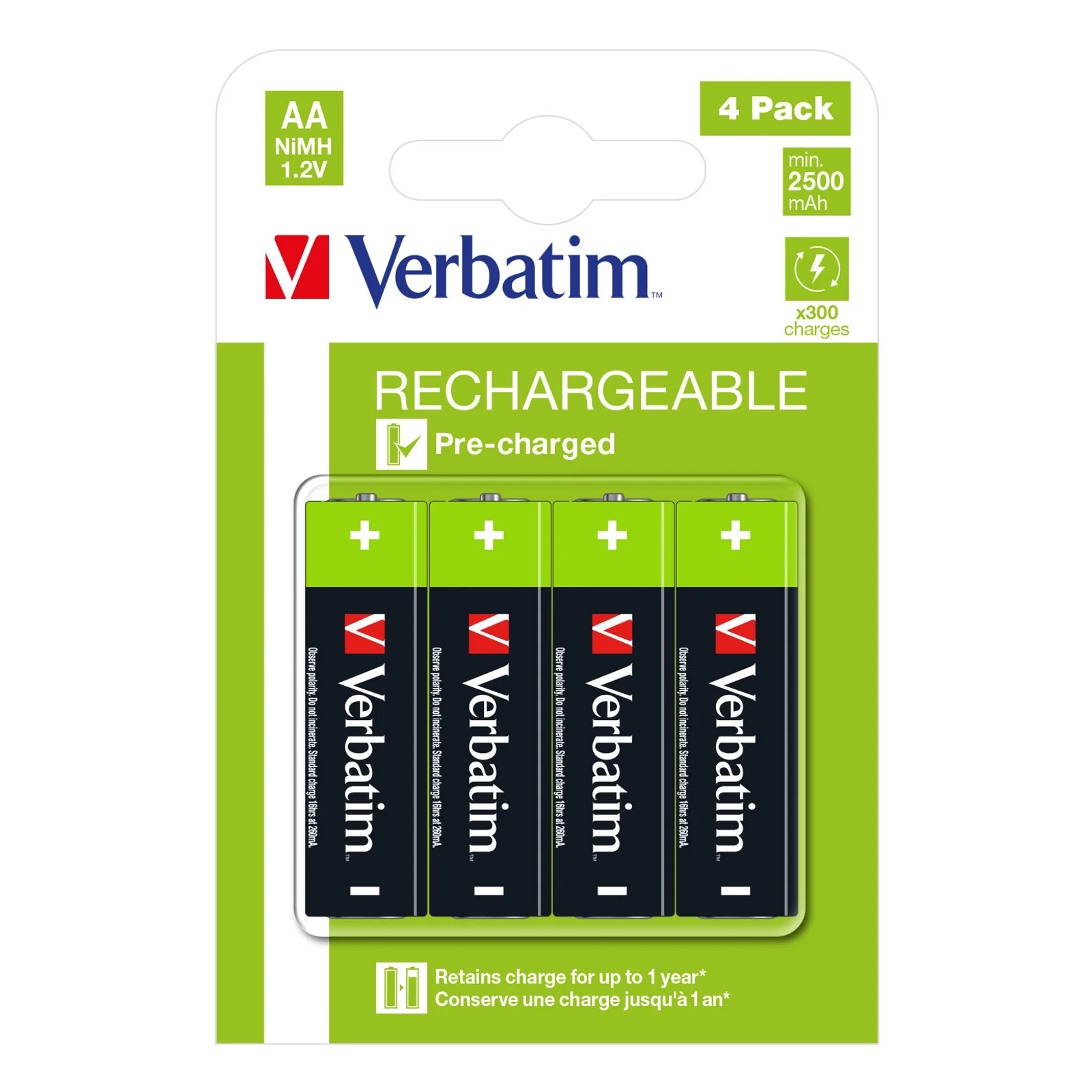 49517 pile domestique Batterie rechargeable AA Hybrides nickel-métal (NiMH)