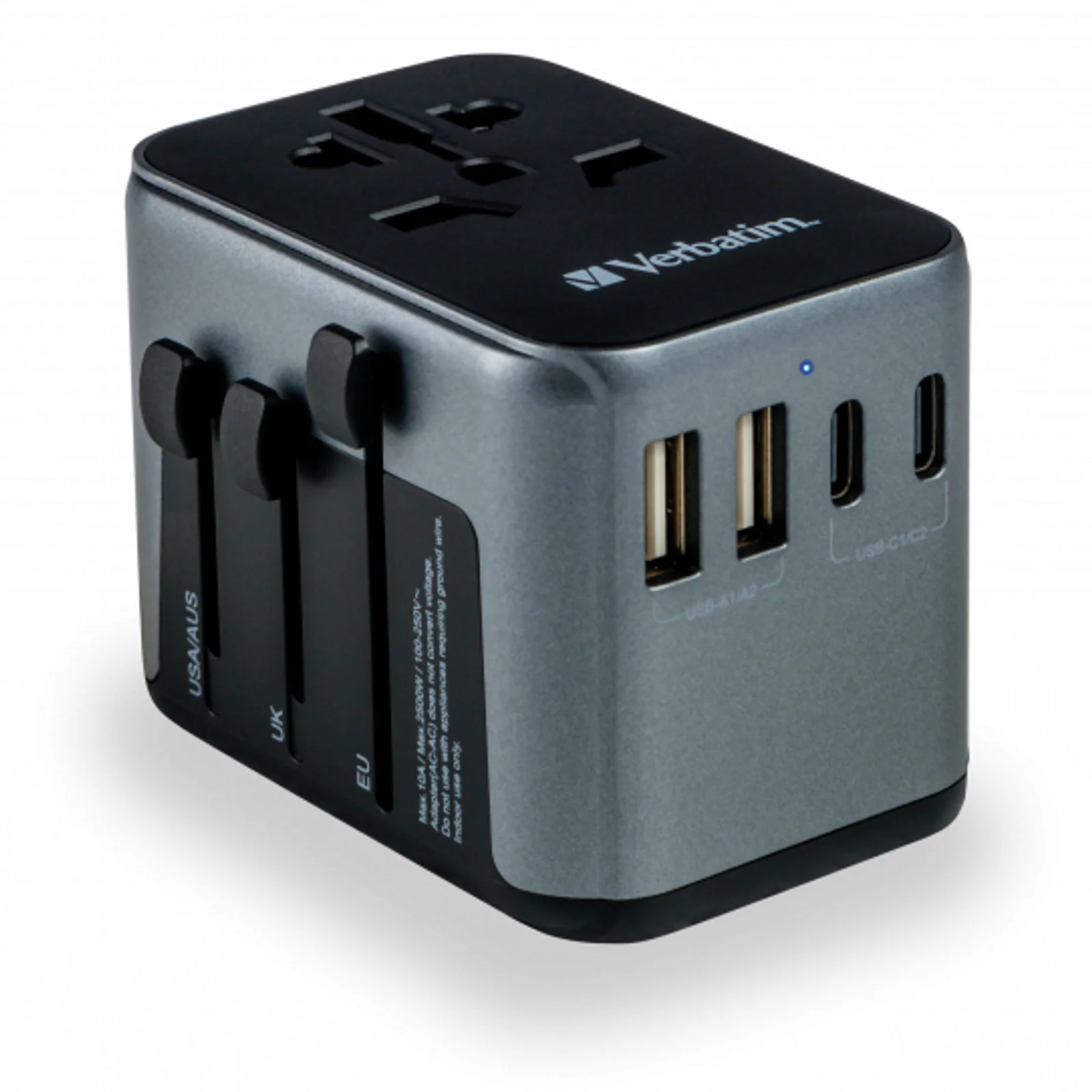 Verbatim 49545 adaptateur prise d'alimentation Universel