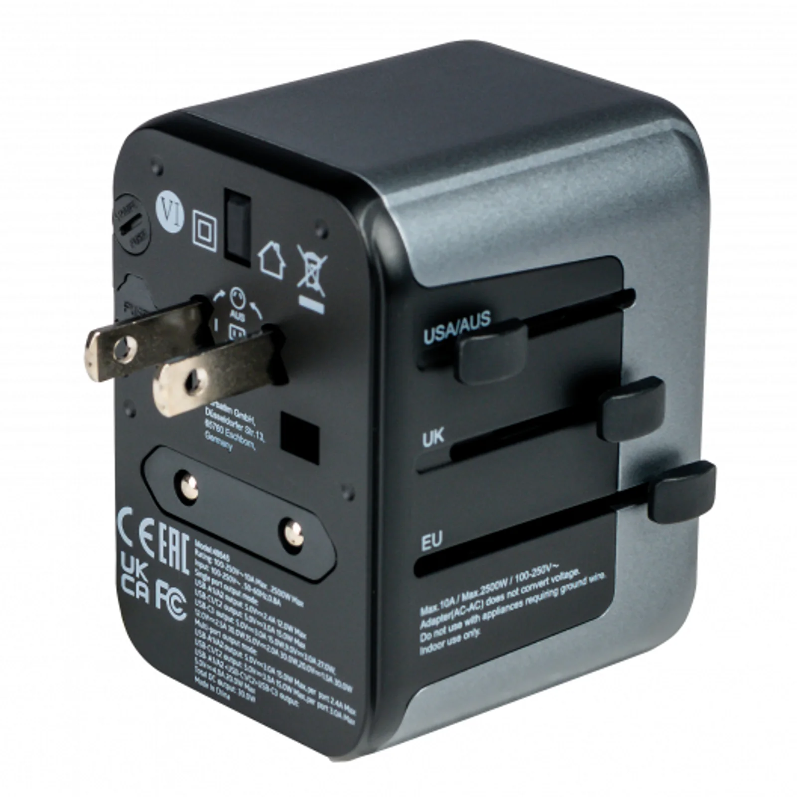 Verbatim 49545 adaptateur prise d'alimentation Universel