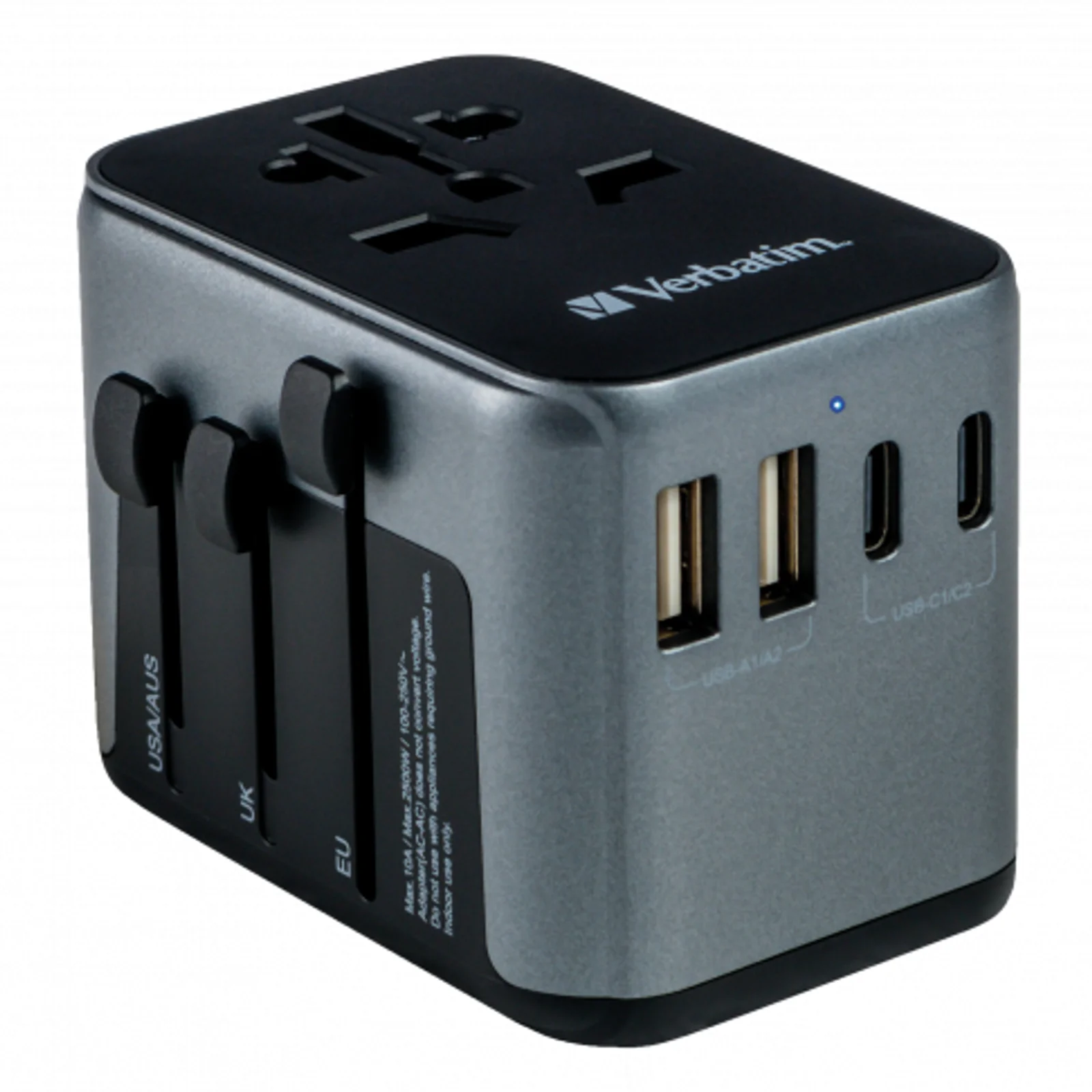 Verbatim 49545 adaptateur prise d'alimentation Universel