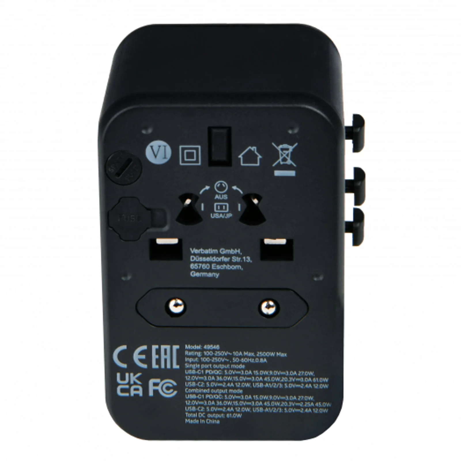 Verbatim 49546 chargeur d'appareils mobiles