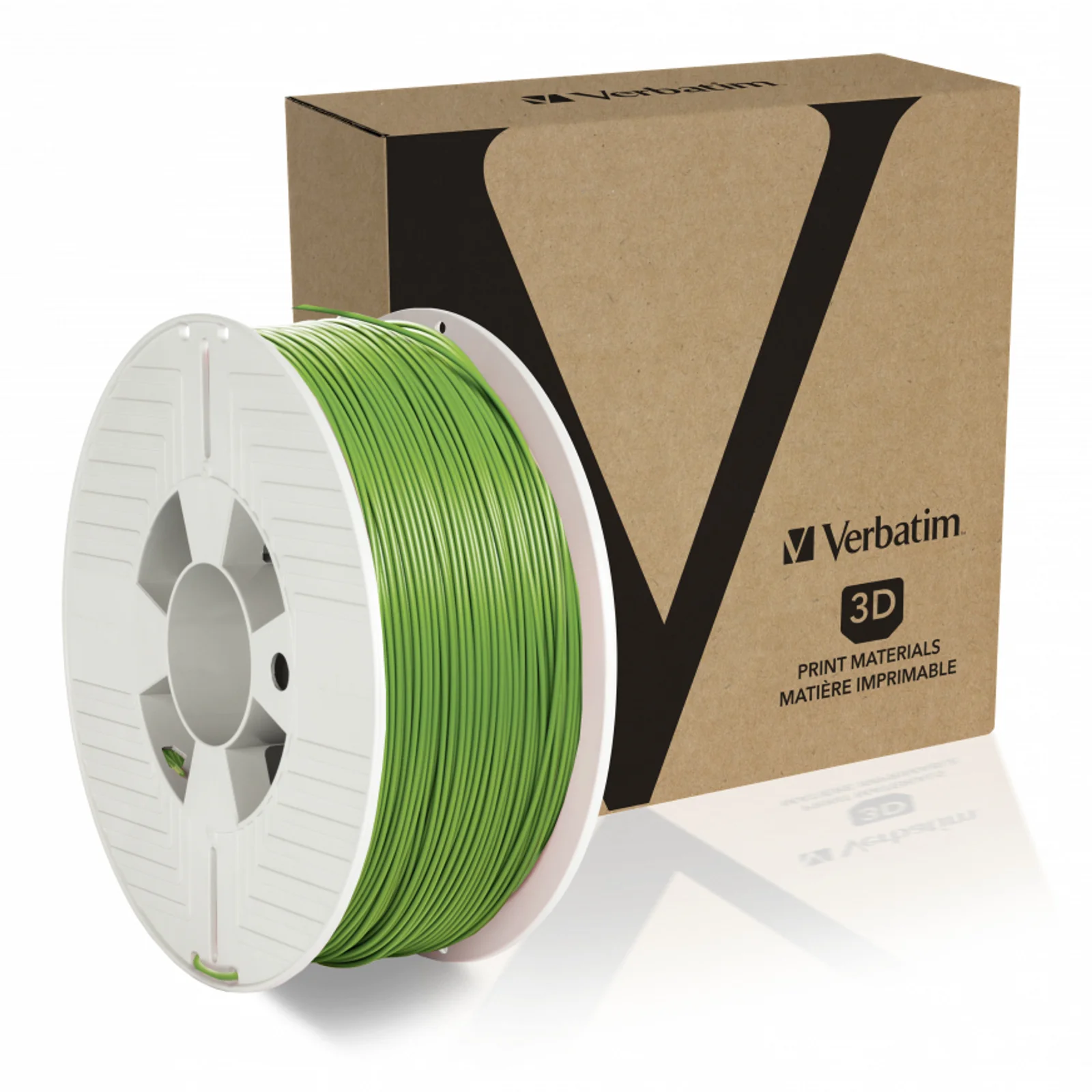 Verbatim 55324 matériel d'impression 3D Acide polylactique (PLA) Vert 1 kg