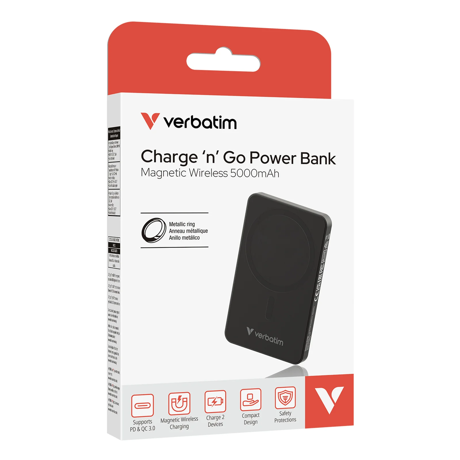 Verbatim Batterie Externe Charge 'n' Go Essentials