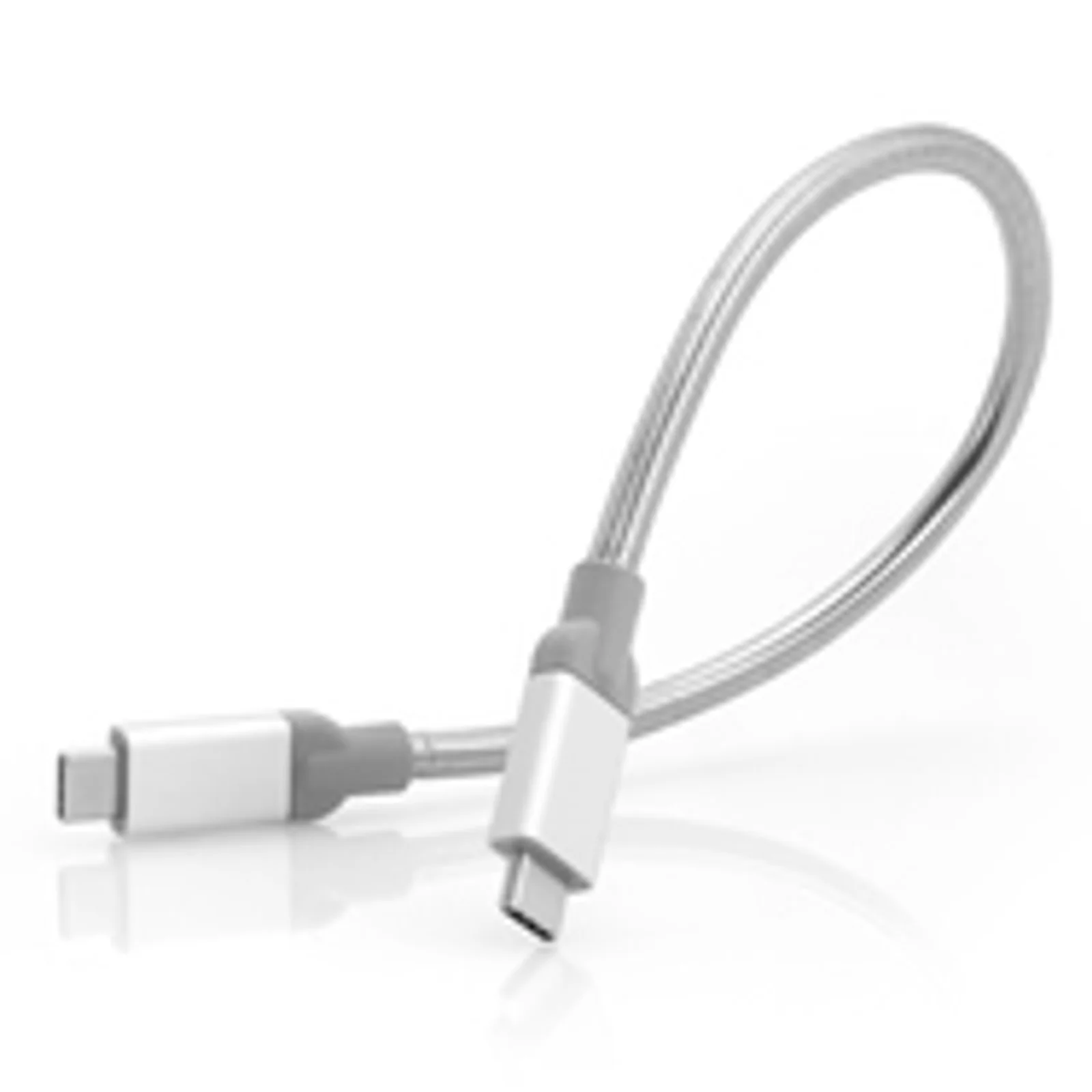 Verbatim Câble de synchronisation et de charge USB-C à USB-C USB 3.1 GÉN 2 de en acier inoxydable de 30 cm