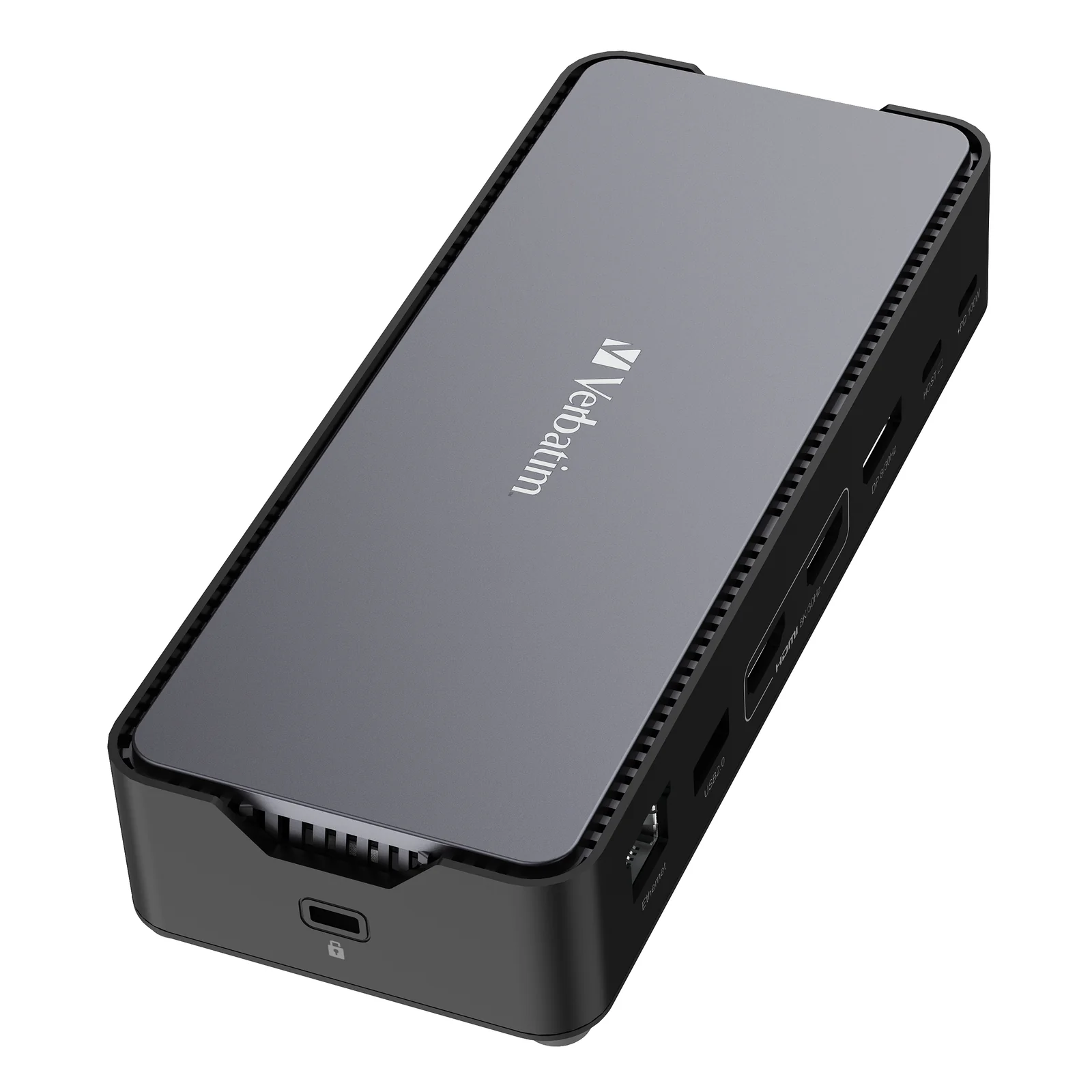 Verbatim CDS-15 Avec fil USB 3.2 Gen 1 (3.1 Gen 1) Type-C Noir, Gris