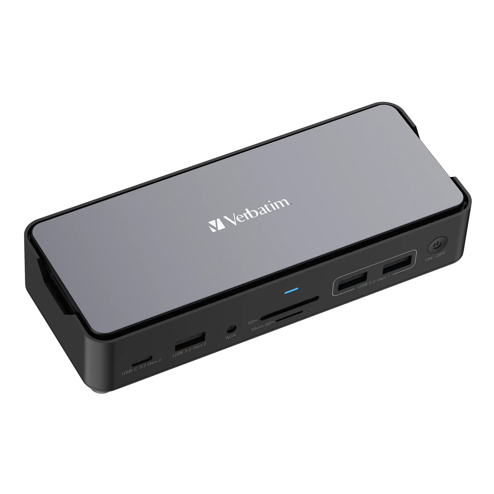 Verbatim CDS-15SSD Avec fil USB 3.2 Gen 1 (3.1 Gen 1) Type-C Noir, Gris