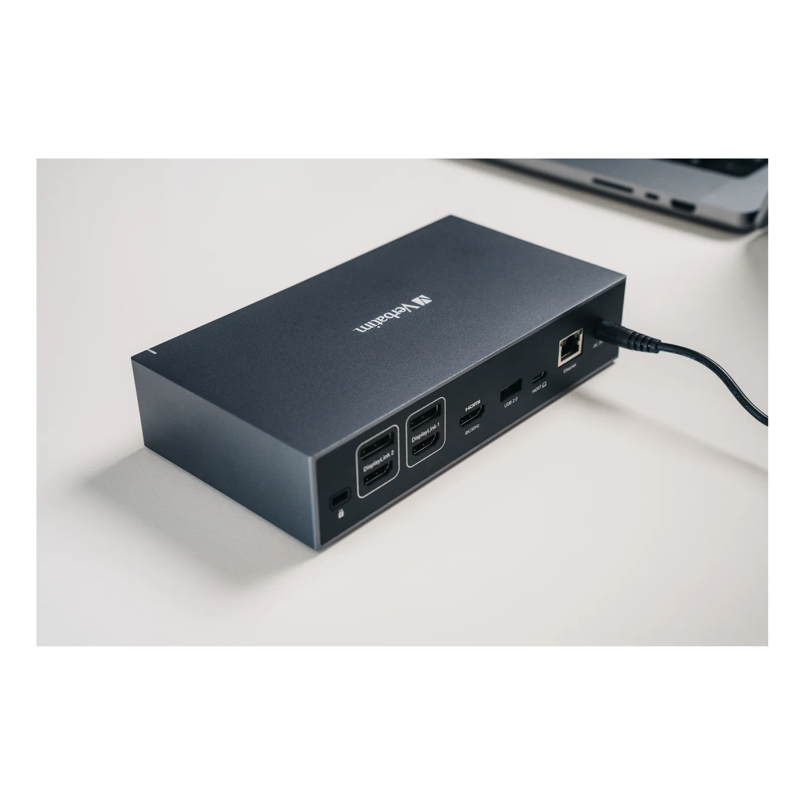 Verbatim CDS-17 Avec fil USB 3.2 Gen 1 (3.1 Gen 1) Type-C Noir, Gris