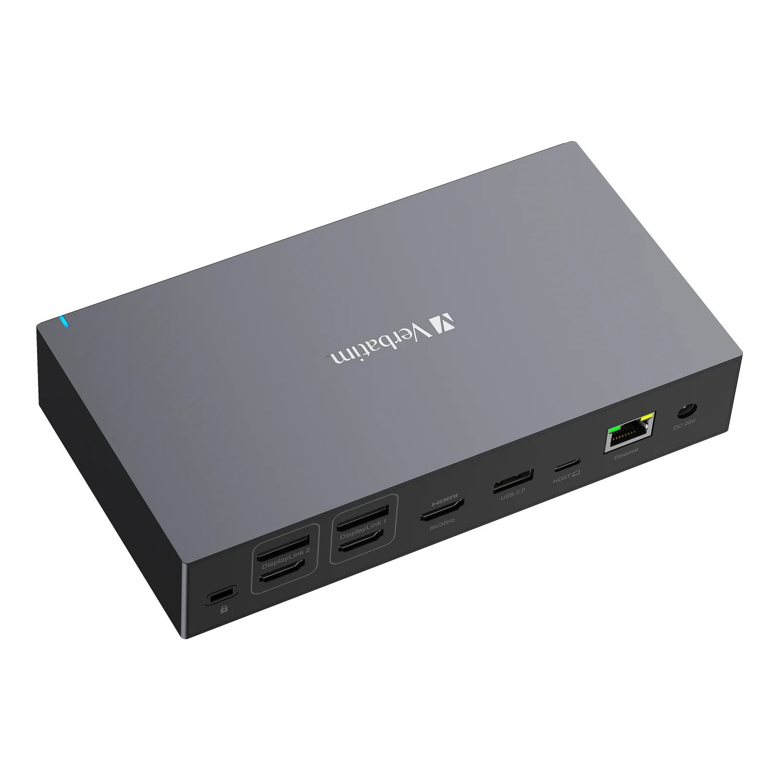 CDS-17 Avec fil USB 3.2 Gen 1 (3.1 Gen 1) Type-C Noir, Gris