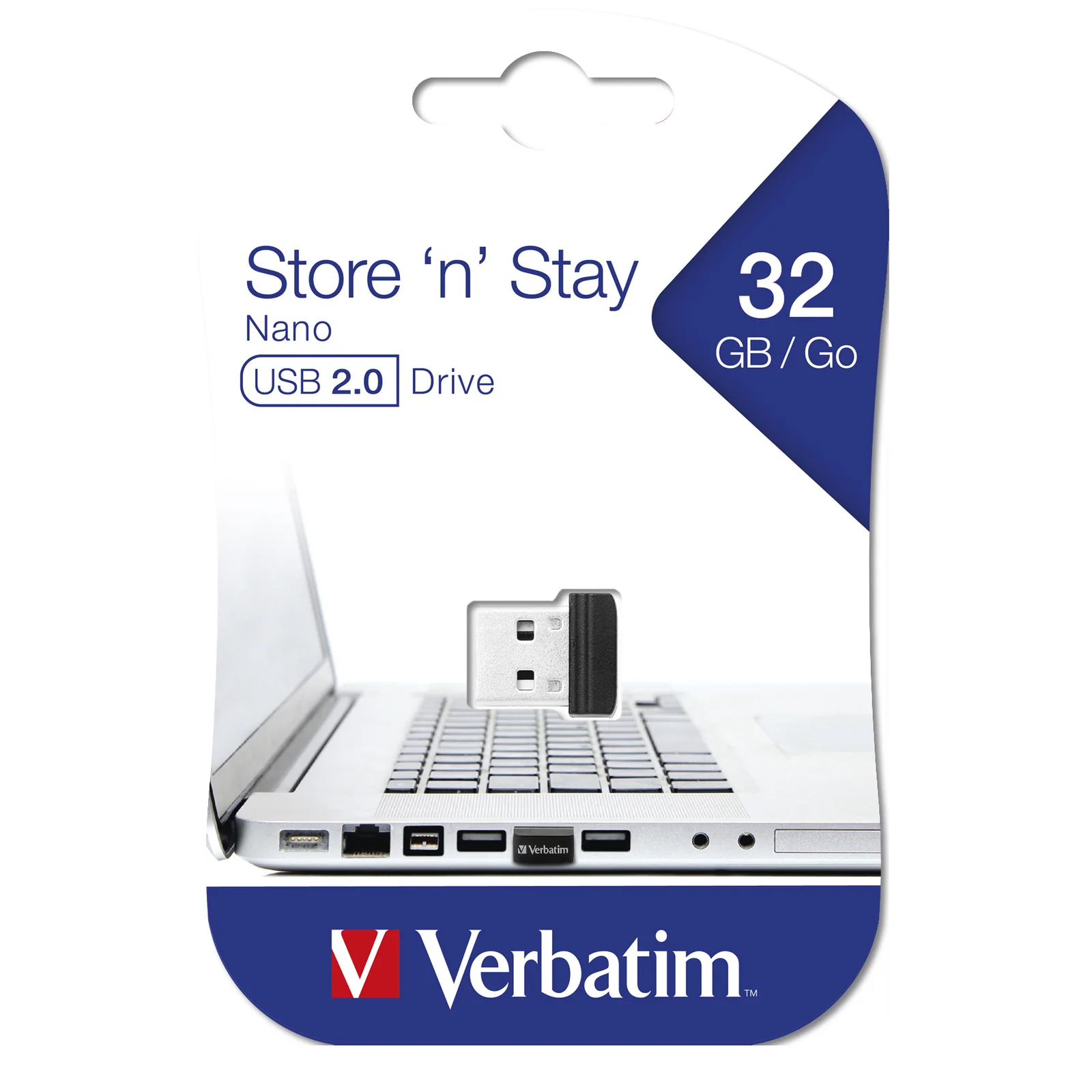 Verbatim Clé NANO USB Store 'n' Stay 32 Go