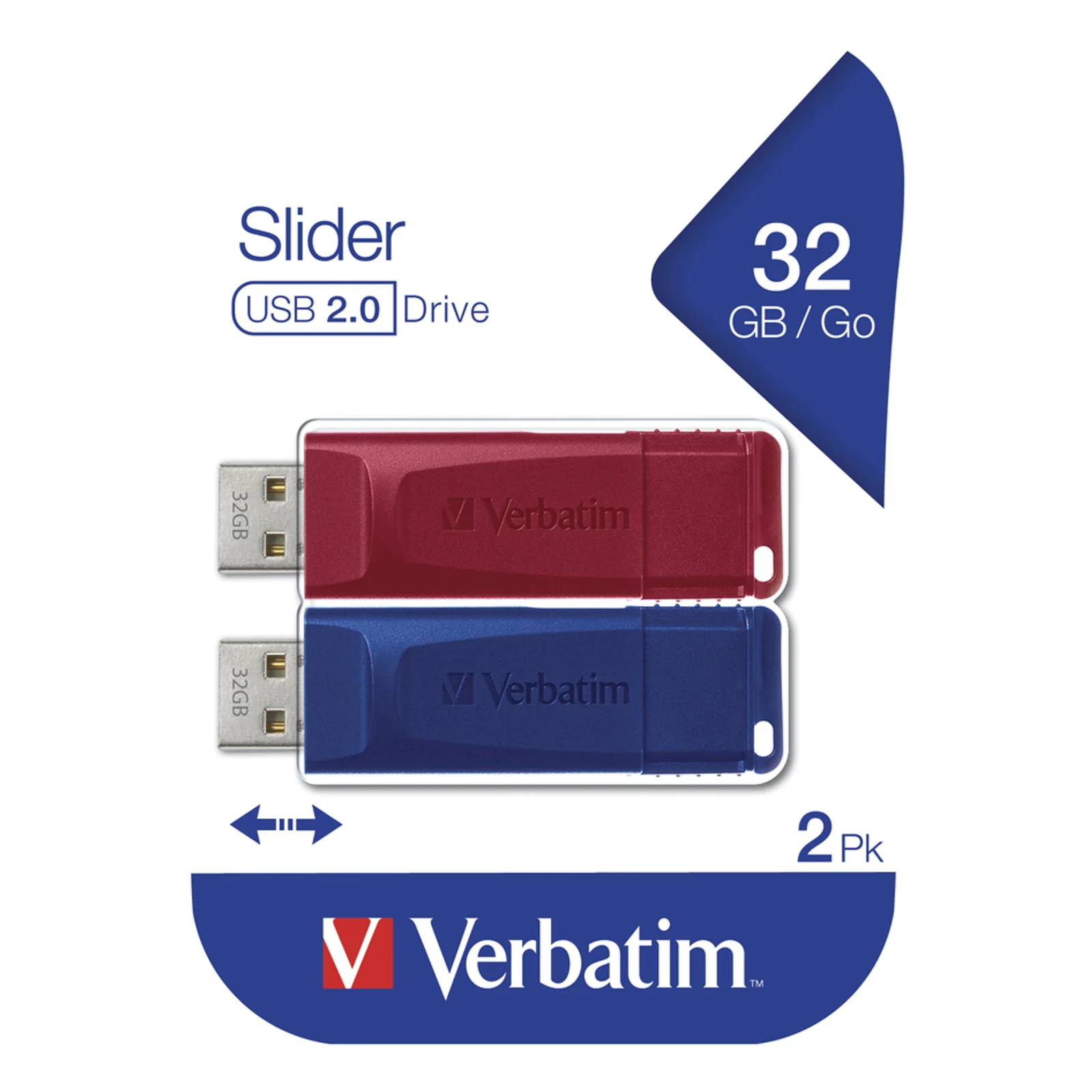 Verbatim Clé USB - Multipack de 32 Go