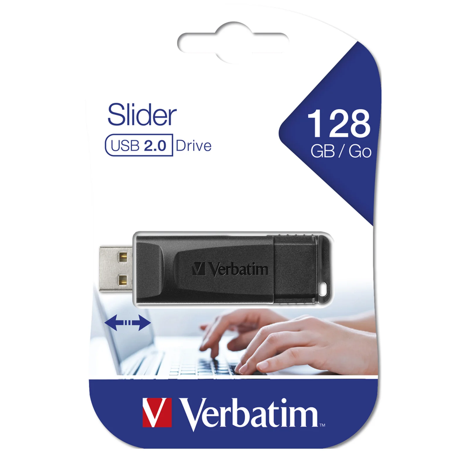 Verbatim Clé USB Slider (128 Go)