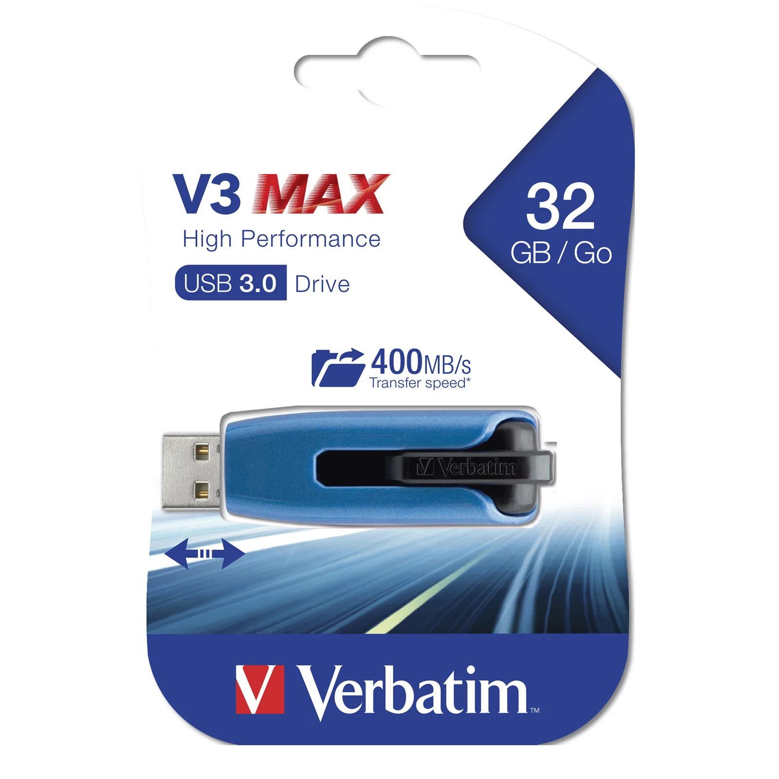Verbatim Clé USB V3 MAX de 32 Go