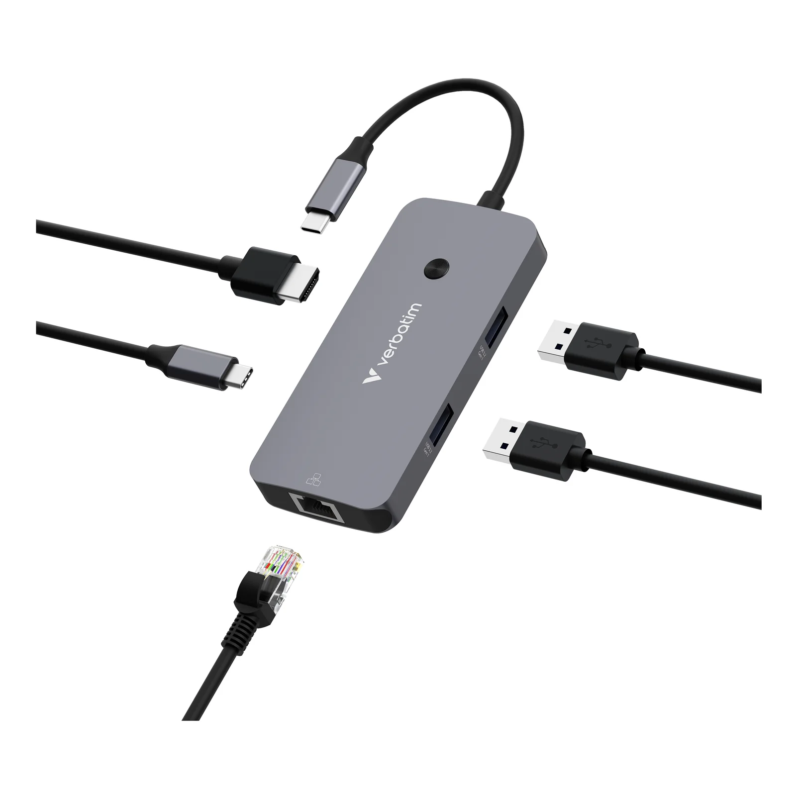 CMH-05 USB Type-C 5000 Mbit/s Argent