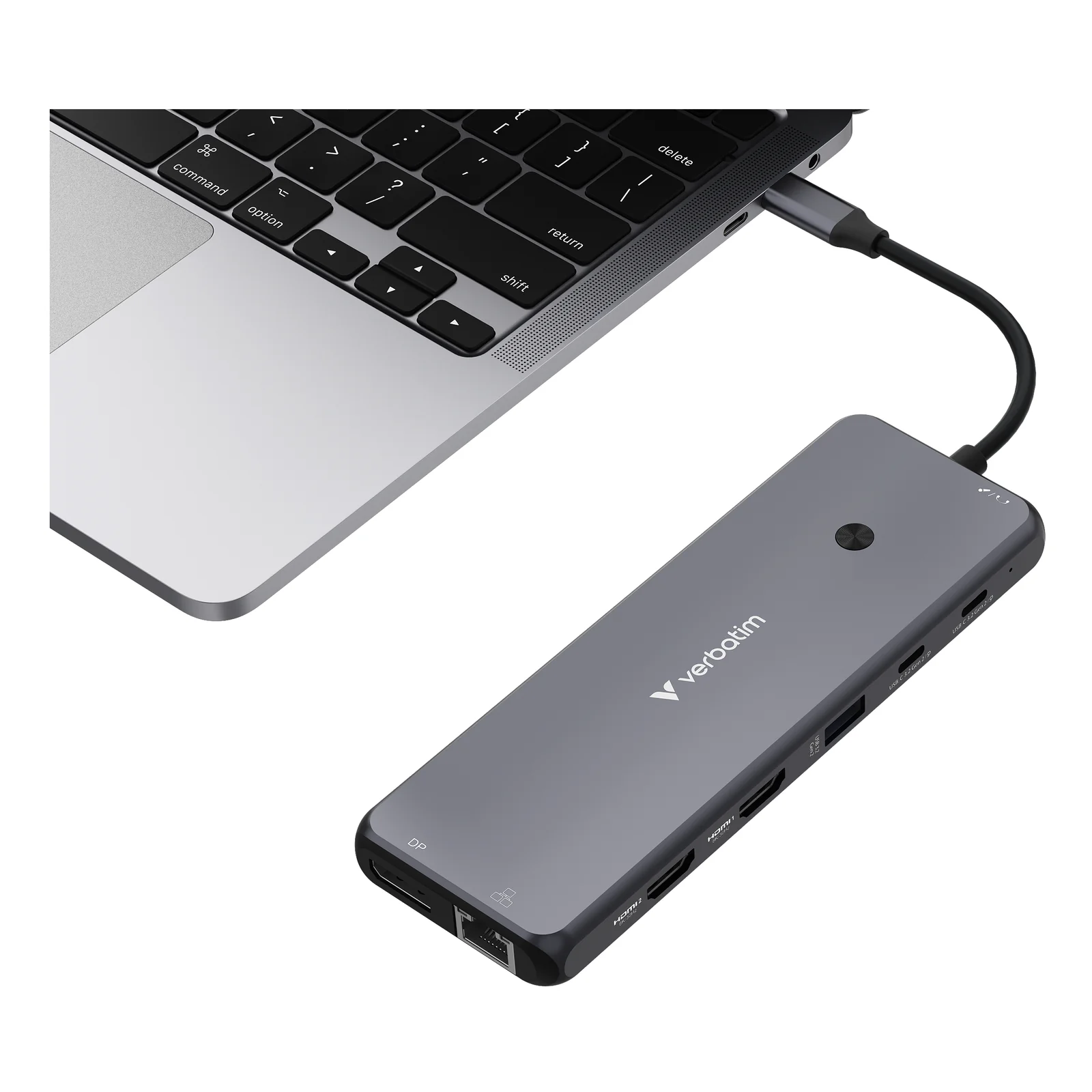 Verbatim CMH-13 USB Type-C 10000 Mbit/s Argent