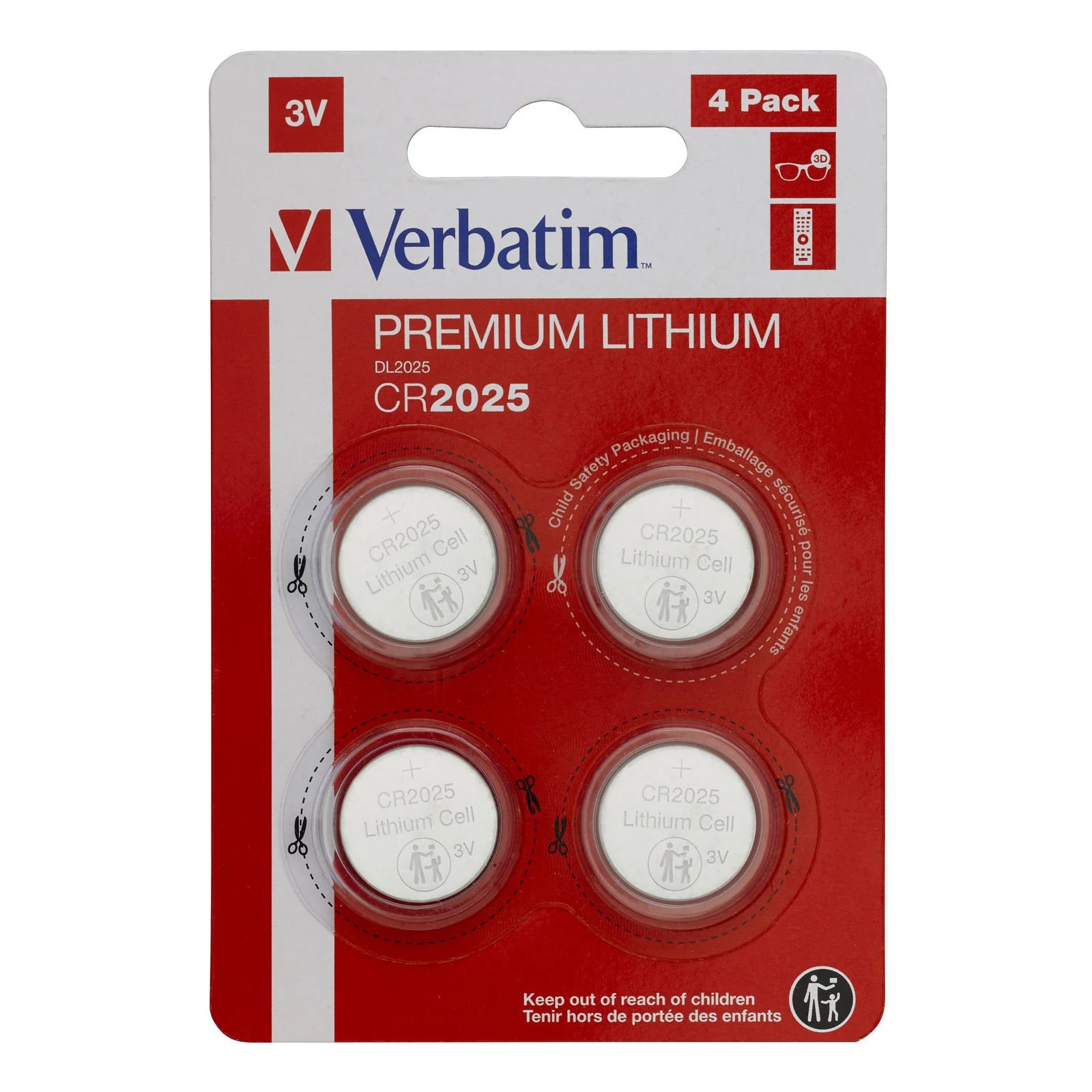 CR2025 Batterie à usage unique Lithium
