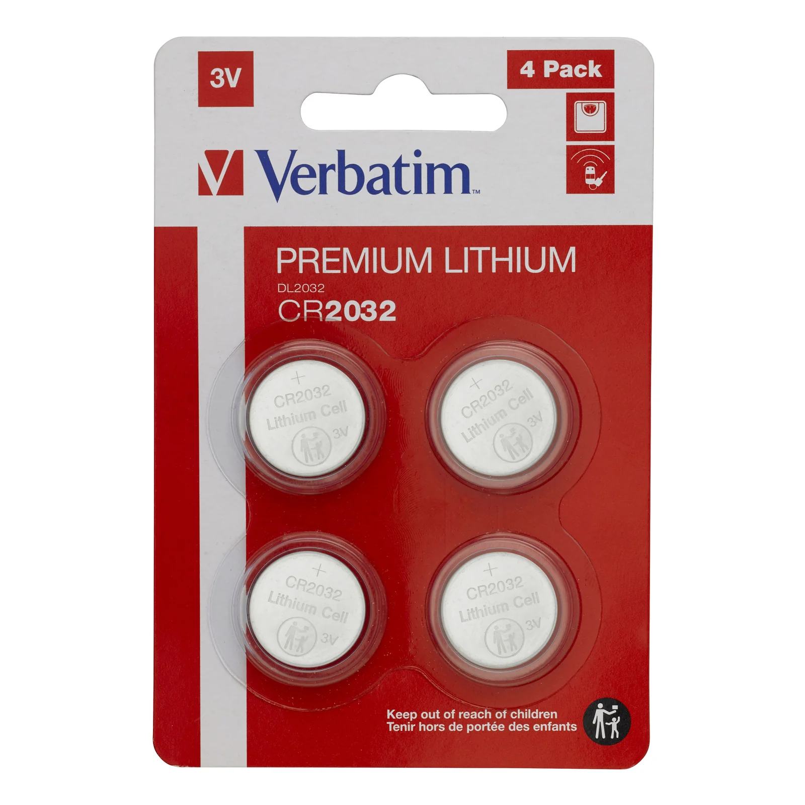 CR2032 Batterie à usage unique Lithium