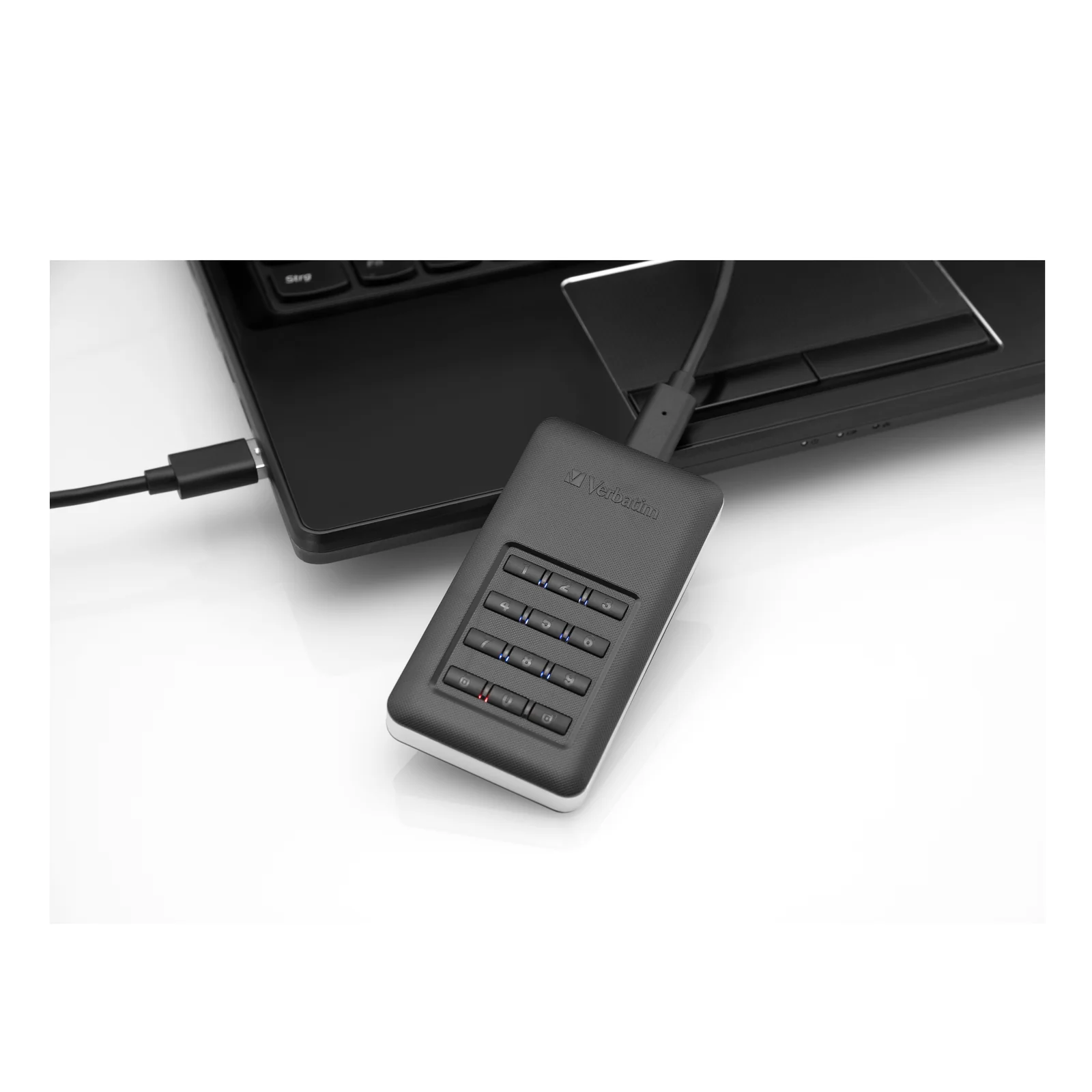 Verbatim Disque portable SSD Store n Go avec accès par clavier 256 Go