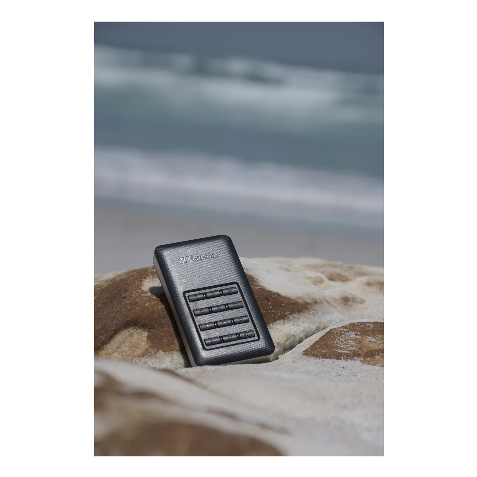 Verbatim Disque portable SSD Store n Go avec accès par clavier 256 Go