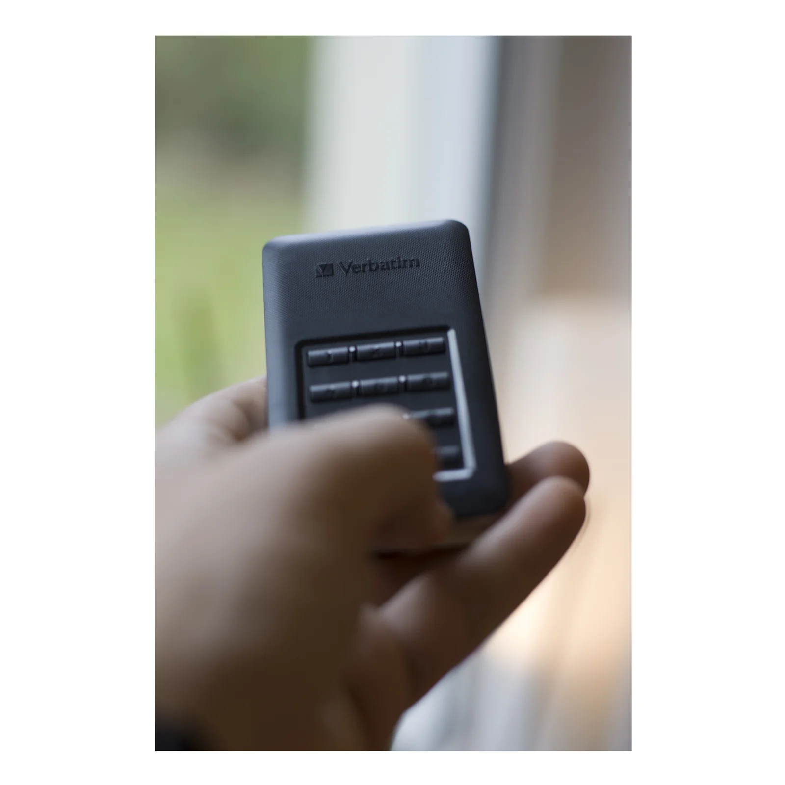 Verbatim Disque portable SSD Store n Go avec accès par clavier 256 Go