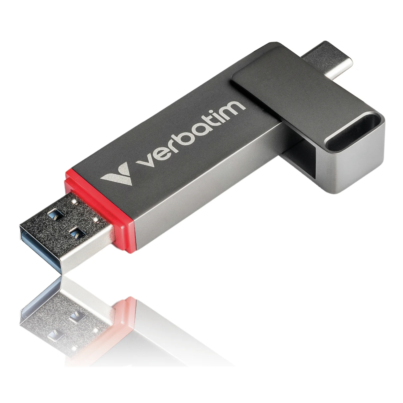 Verbatim Dual QuickStick lecteur USB flash 512 Go USB Type-A / USB Type-C 3.2 Gen 1 (3.1 Gen 1) Gris