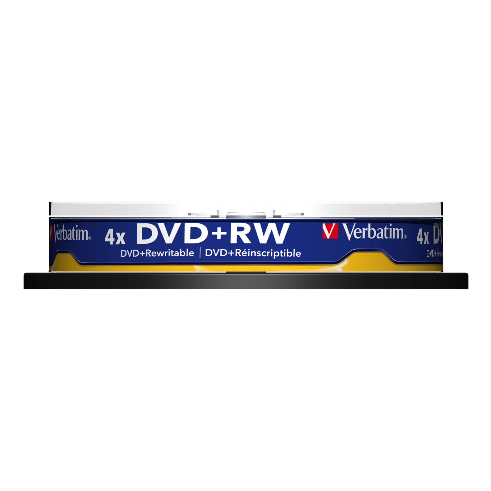 Verbatim DVD+RW Matt Silver 4,7 Go 10 pièce(s)