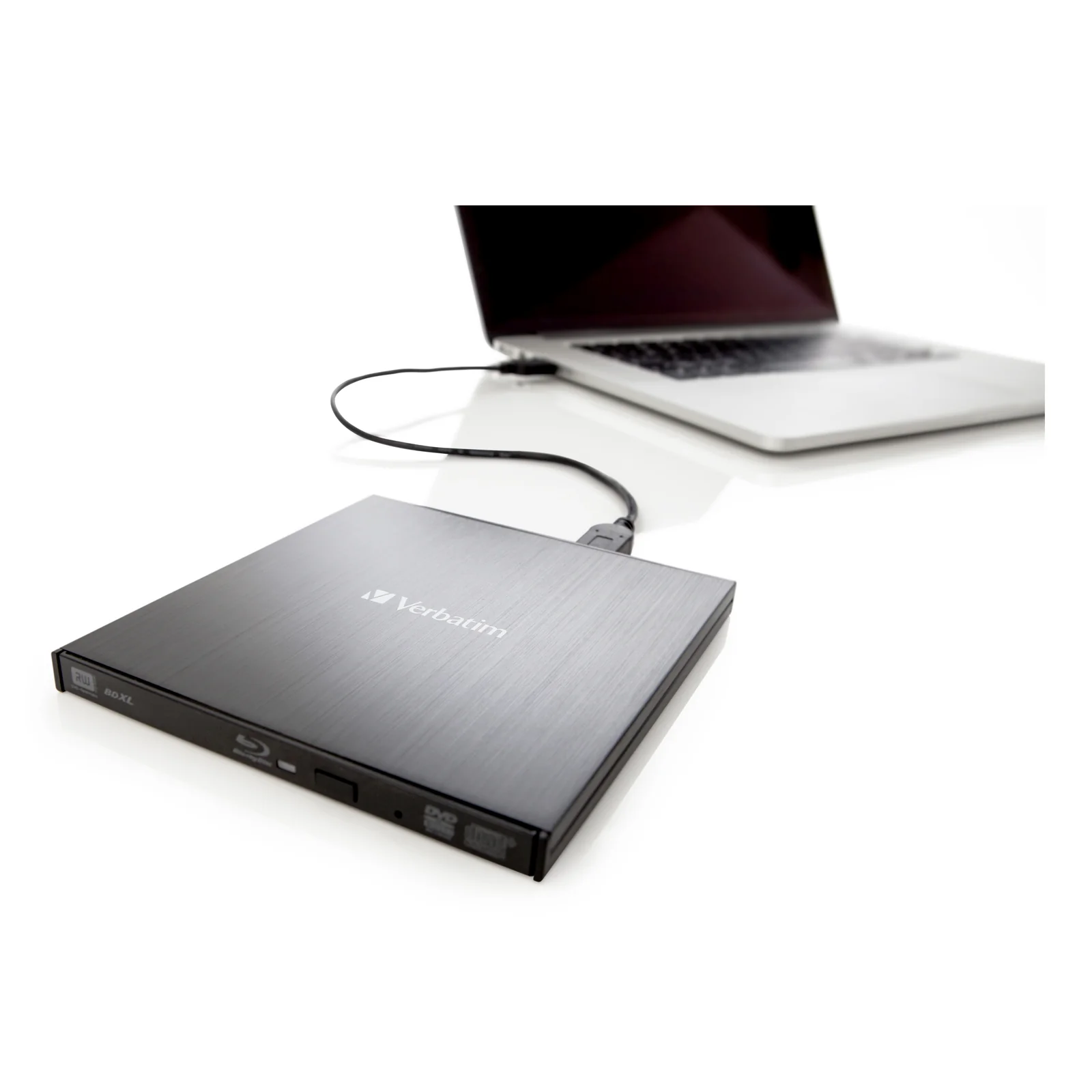Verbatim External Slimline lecteur de disques optiques Blu-Ray RW Noir