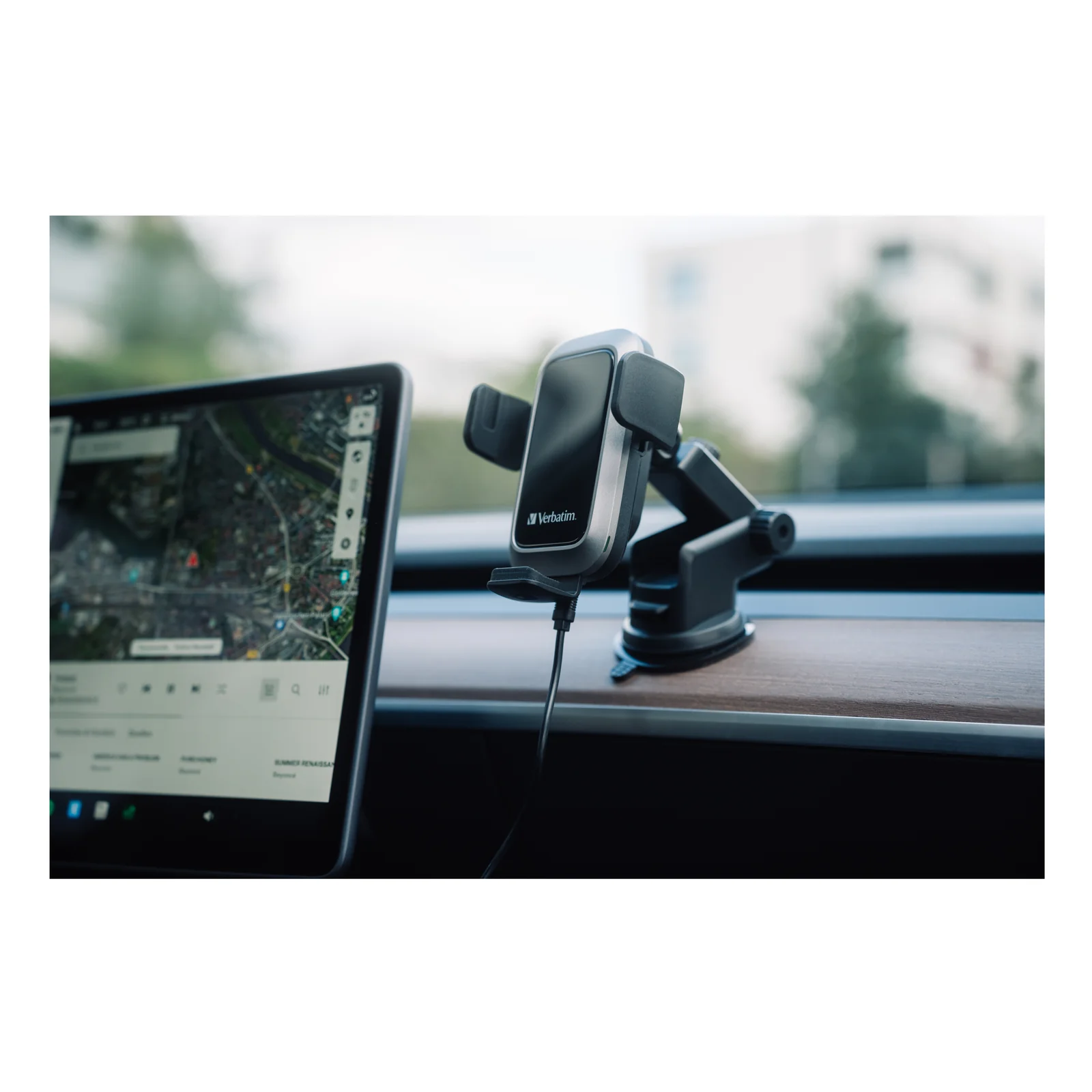 Verbatim FWC-03 Pro Qi Fast Wireless Autoladegerät retail Noir