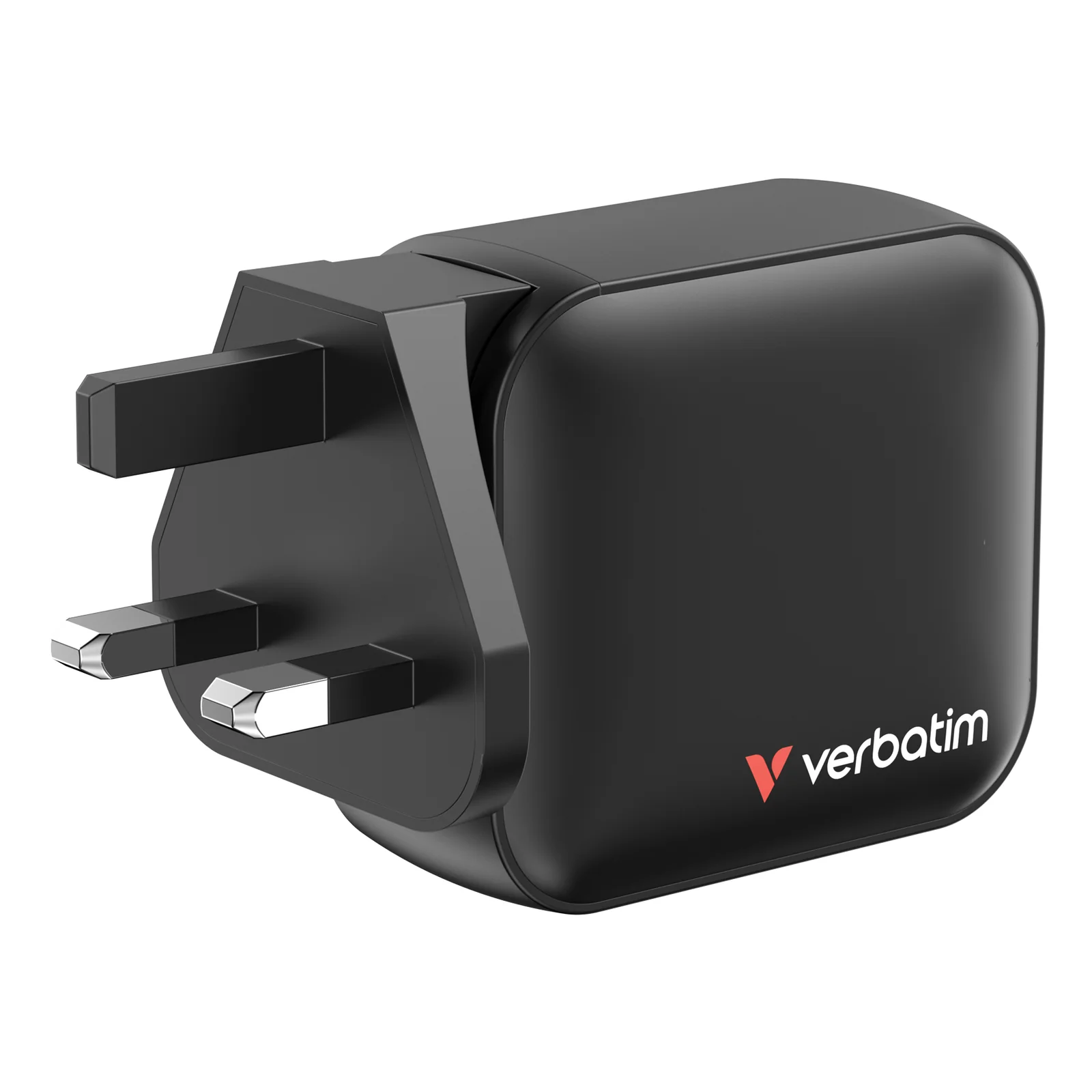 Verbatim GaN Charger 100W Universel Noir Secteur Charge rapide Intérieure