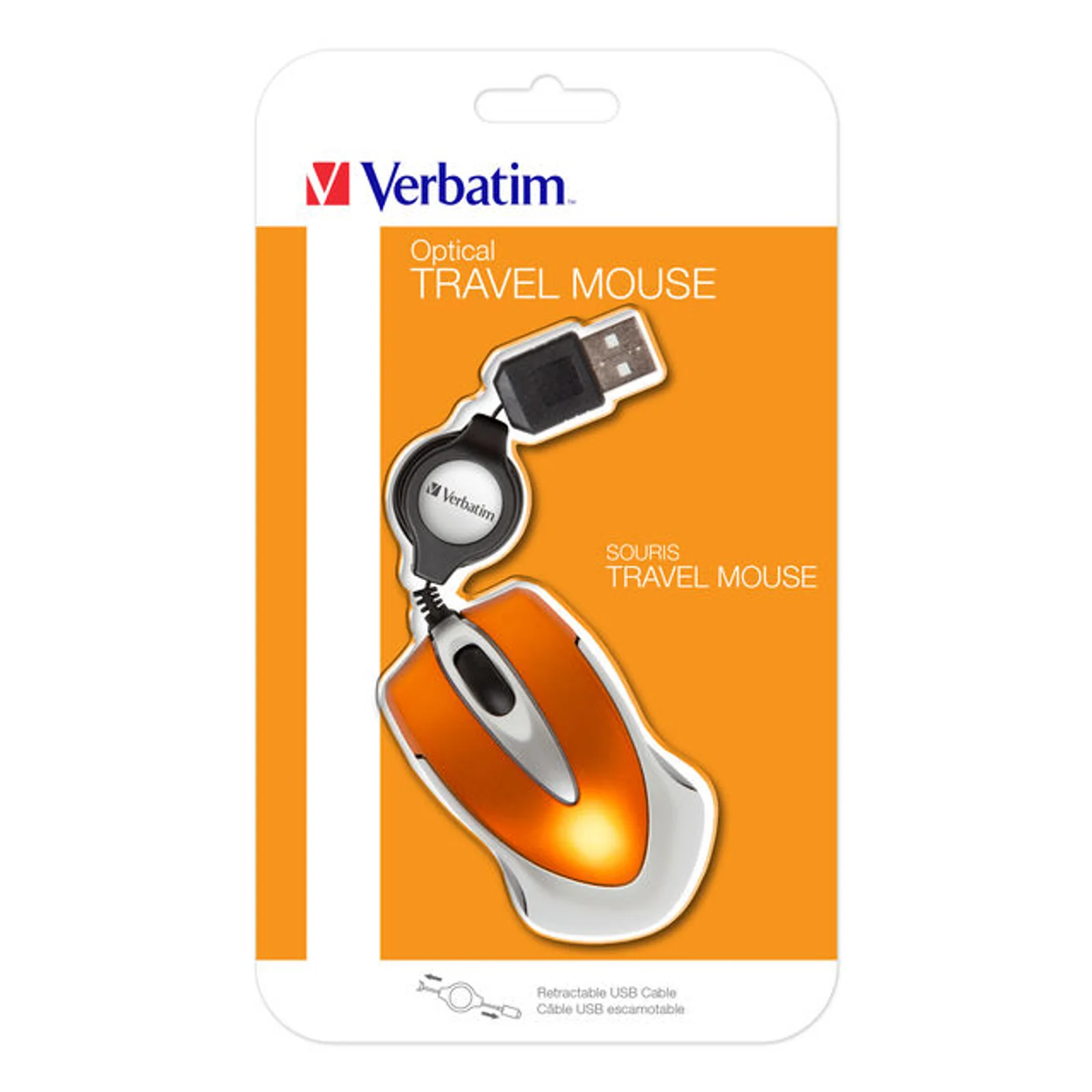Verbatim Go Mini souris Bureau USB Type-A Optique 1000 DPI