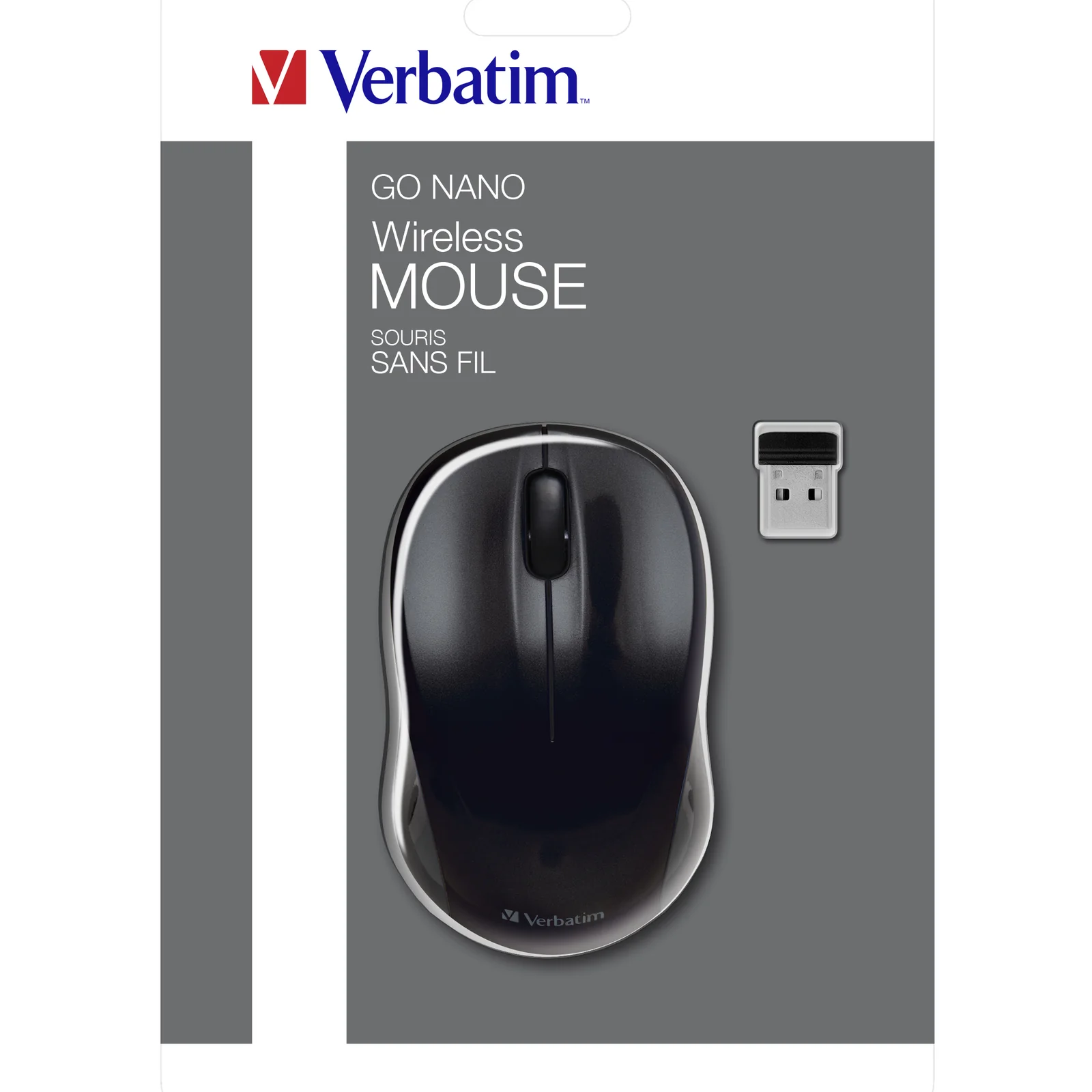 Verbatim Go Nano souris Bureau Ambidextre RF sans fil 1600 DPI