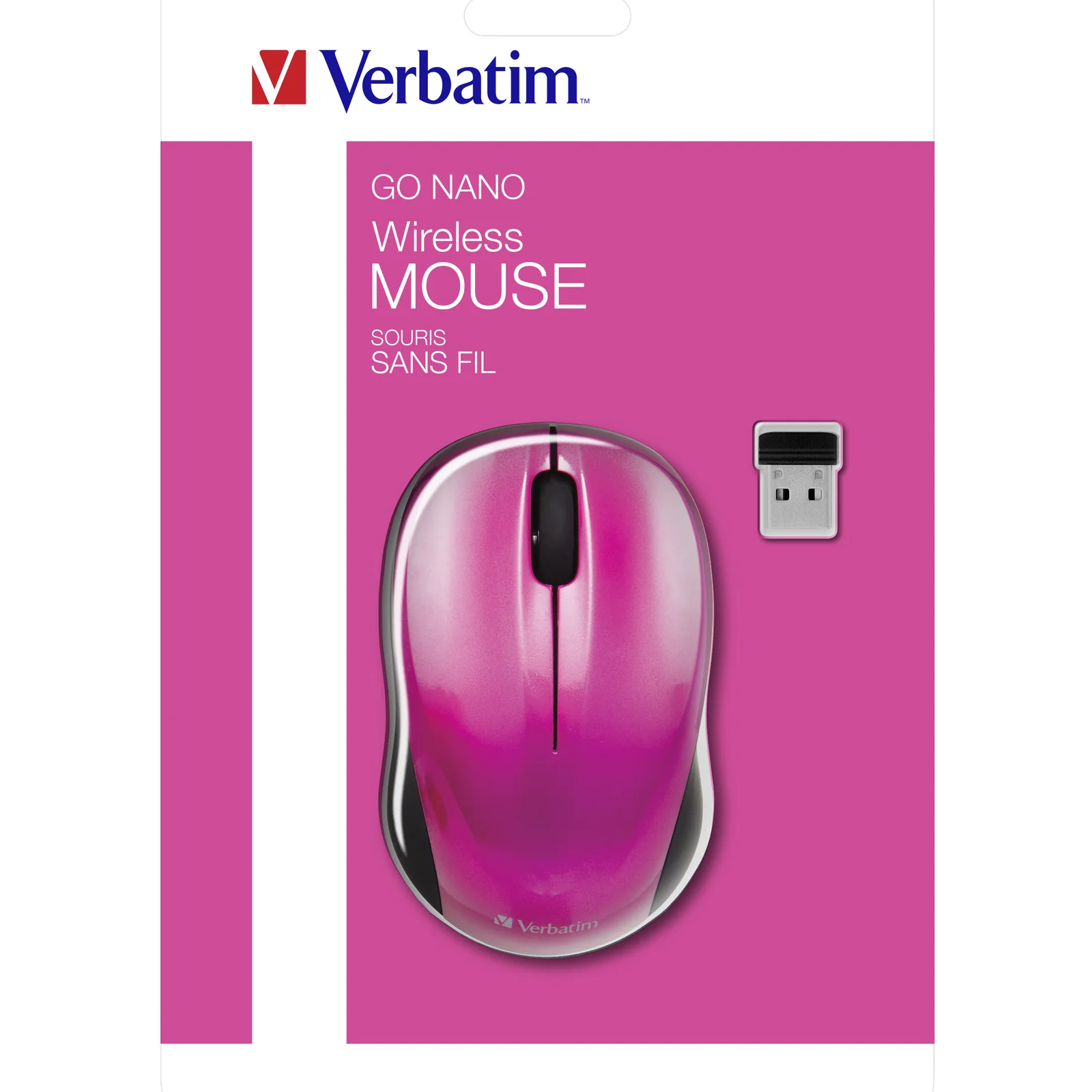 Verbatim Go Nano souris Bureau RF sans fil 1600 DPI