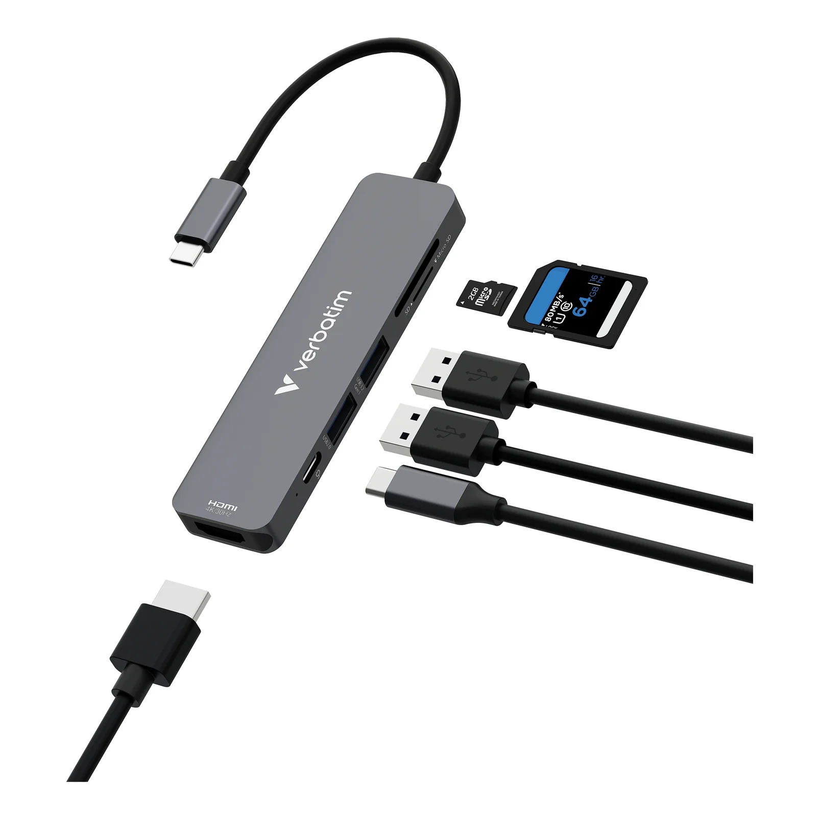 Verbatim Hub multiports USB-C Essentials